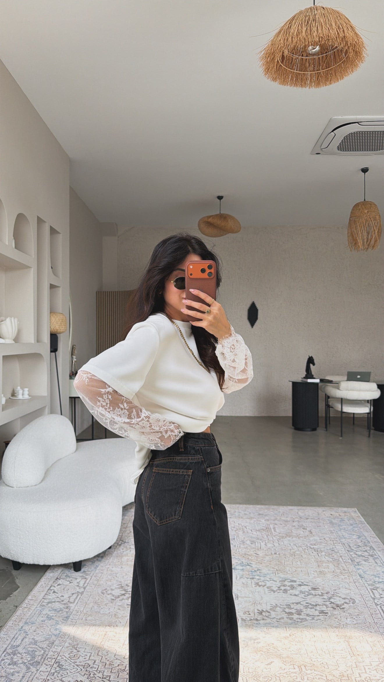 ZR Dikiş Detaylı Orijinal Balon Jean