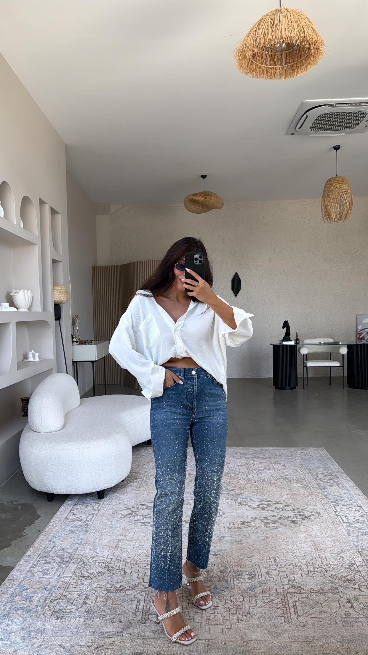 ZR Orijinal Pırıltı Jean