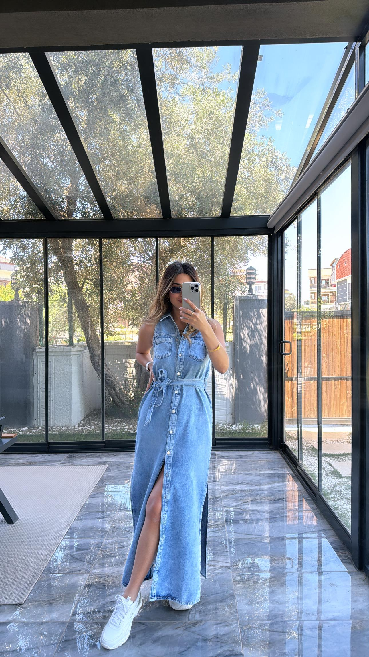 ZR Premium Denim Elbise