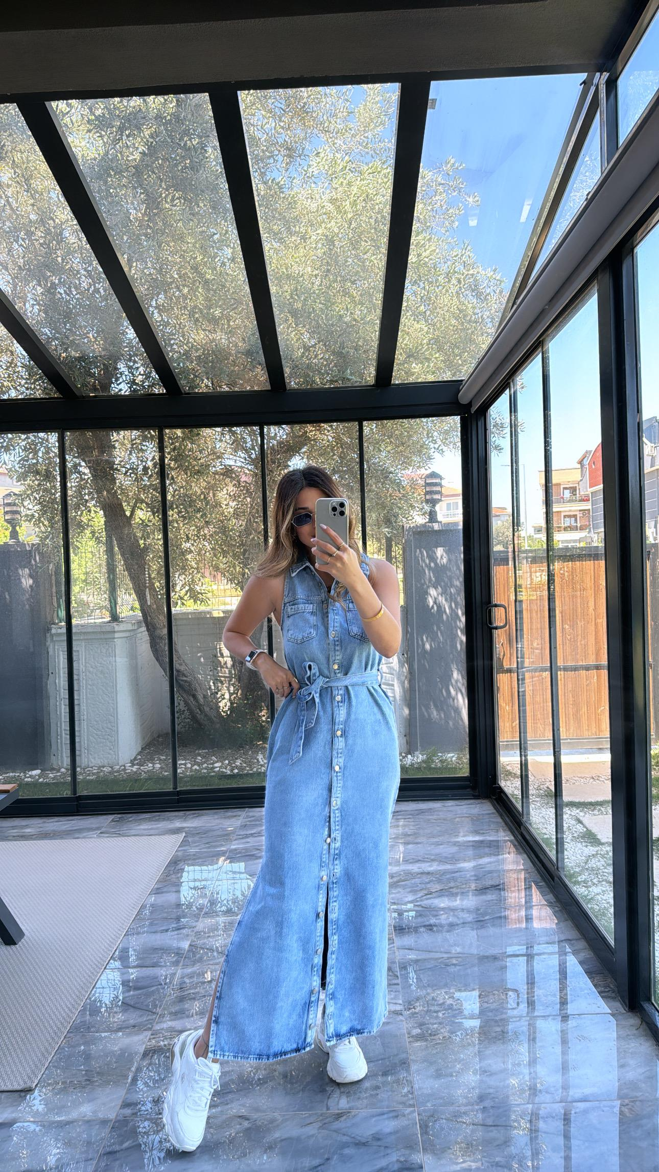 ZR Premium Denim Elbise