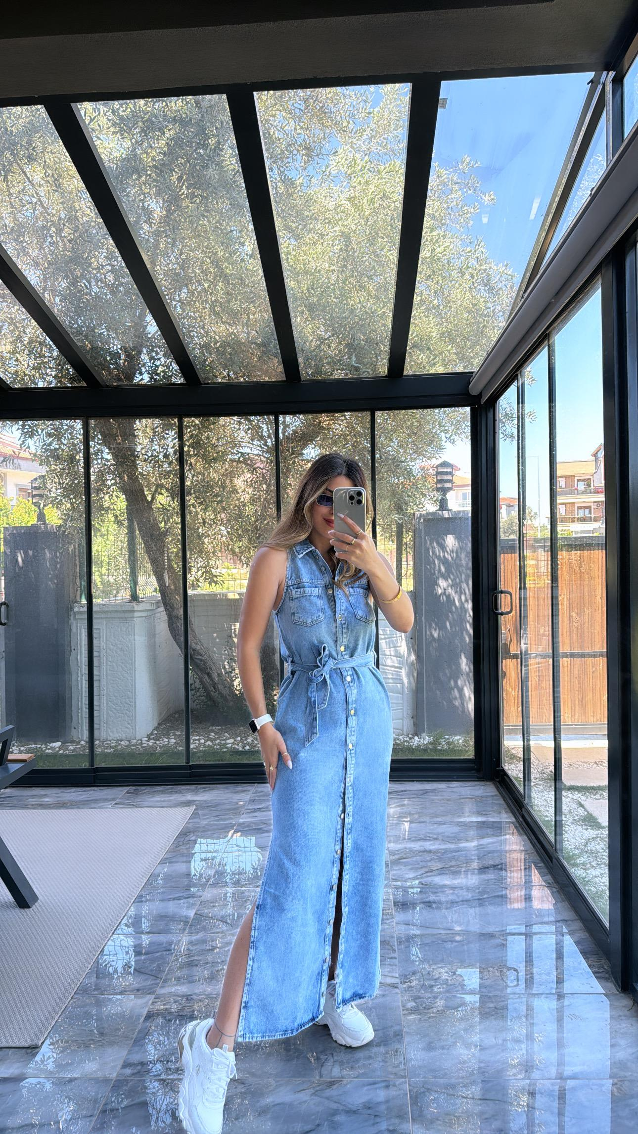 ZR Premium Denim Elbise