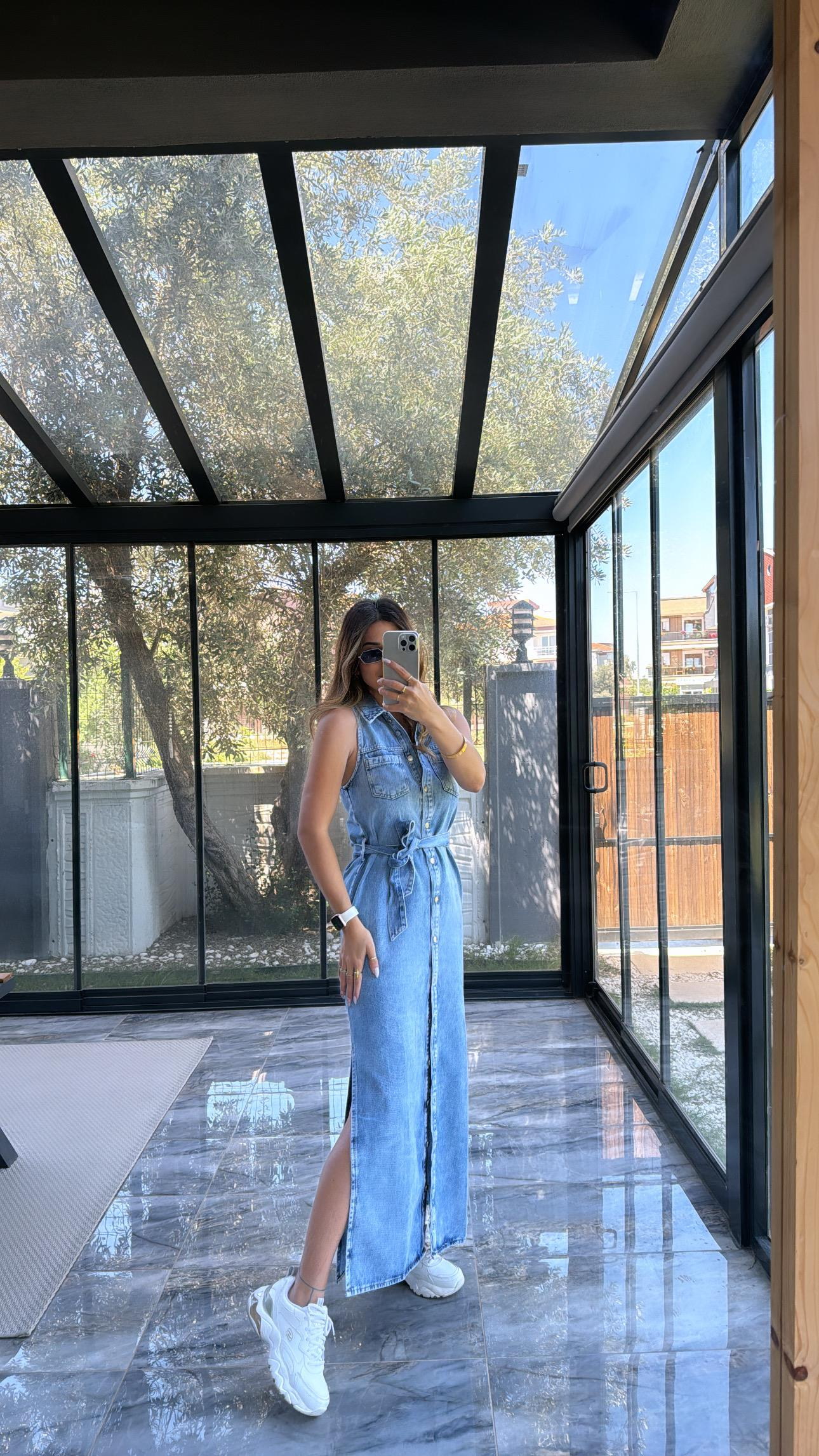 ZR Premium Denim Elbise