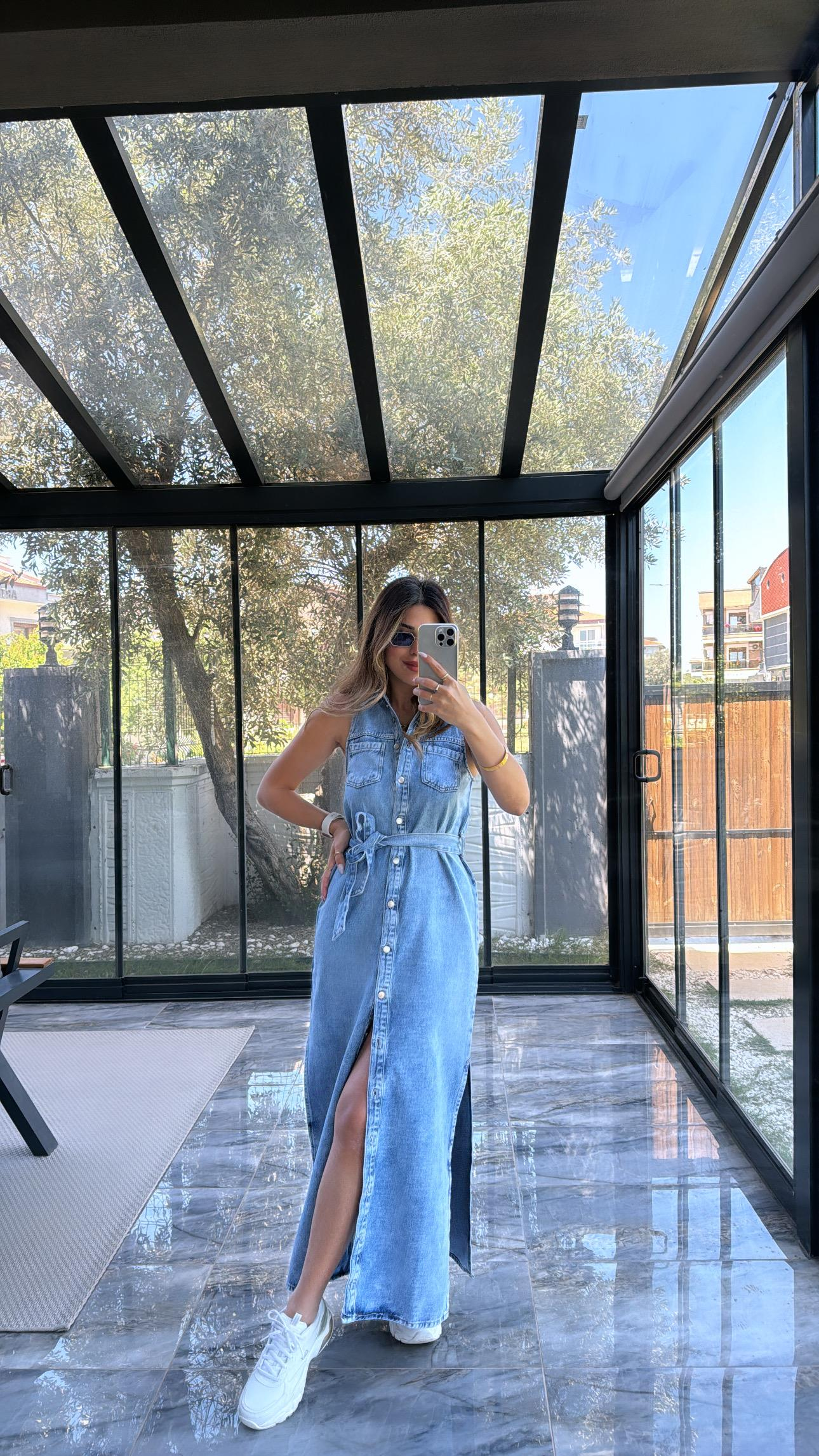 ZR Premium Denim Elbise
