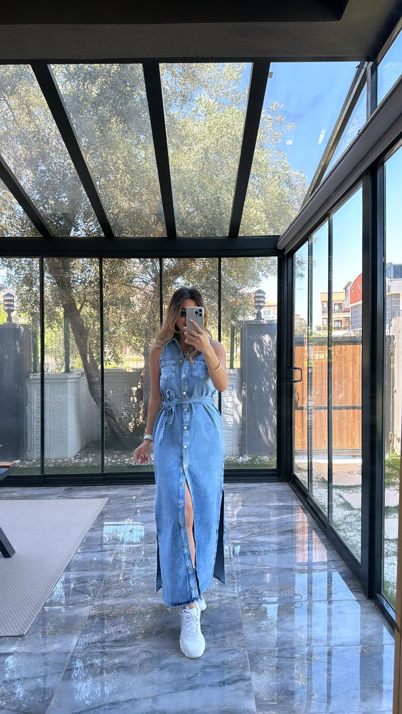 ZR Premium Denim Elbise