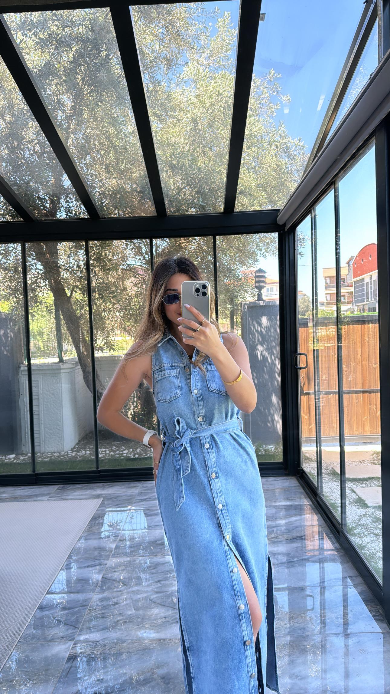 ZR Premium Denim Elbise