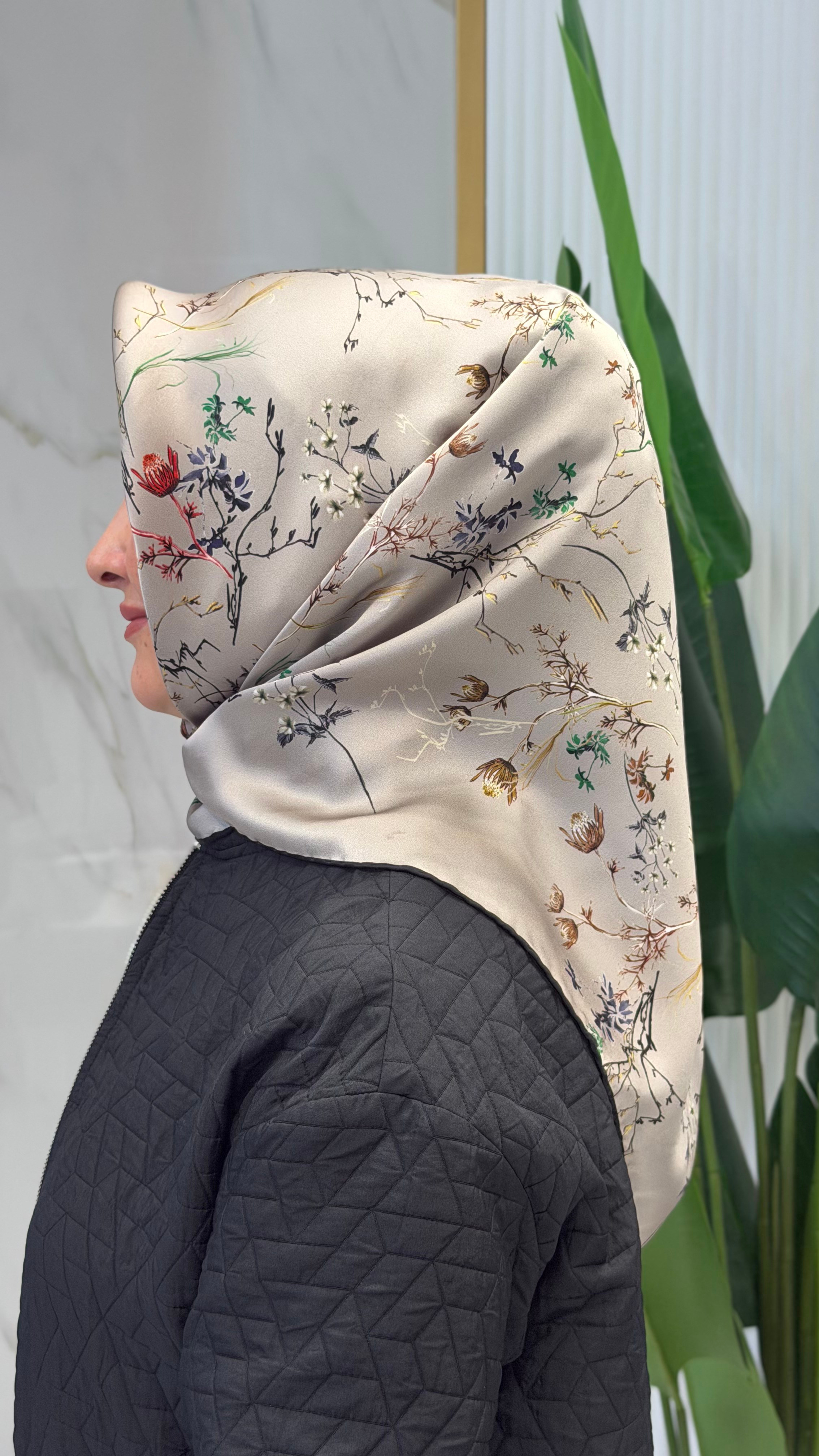 AKER SURA İPEK EŞARP - 9077701-313