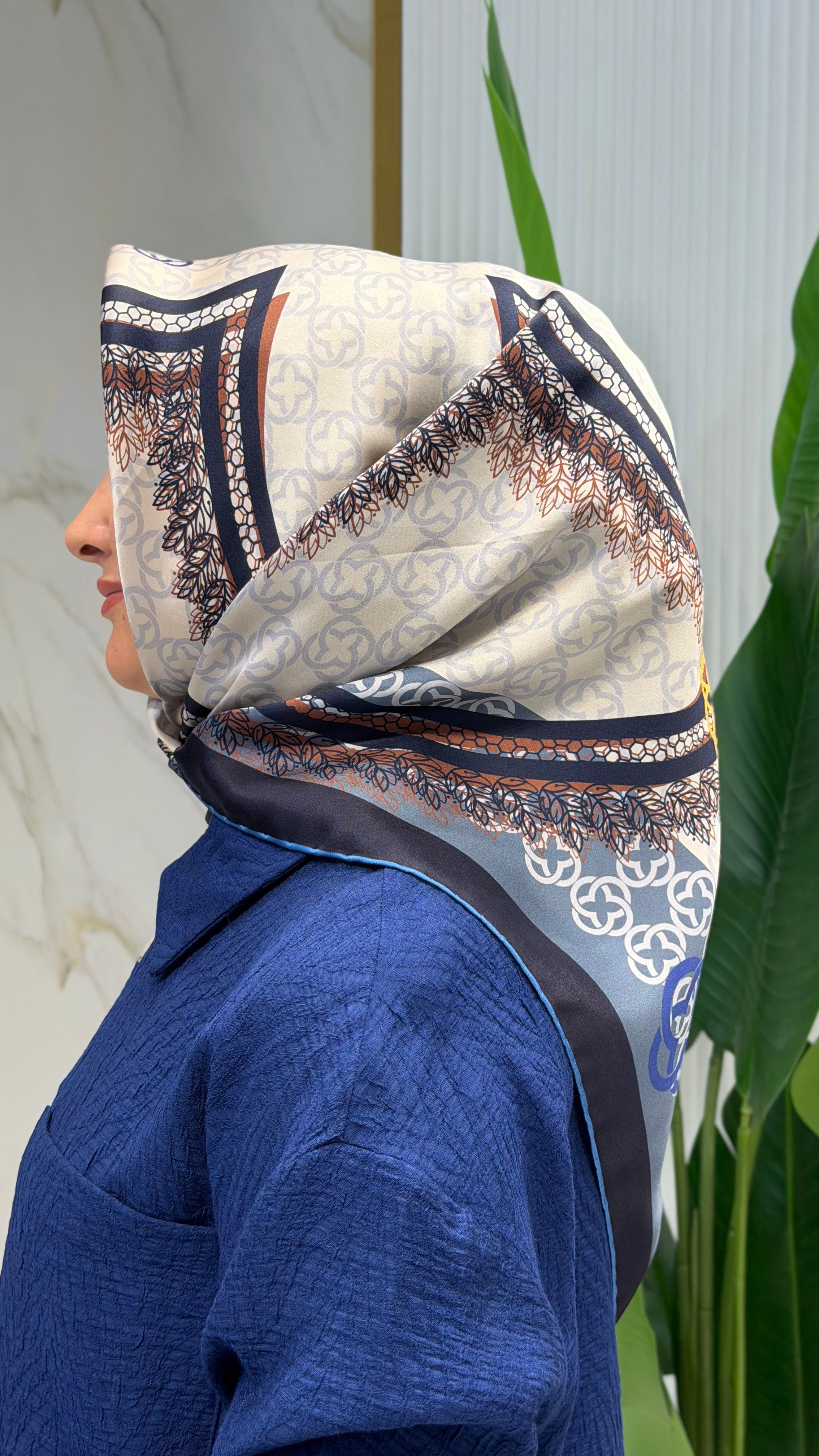 AKER SURA İPEK EŞARP EŞARP - 8813701-322
