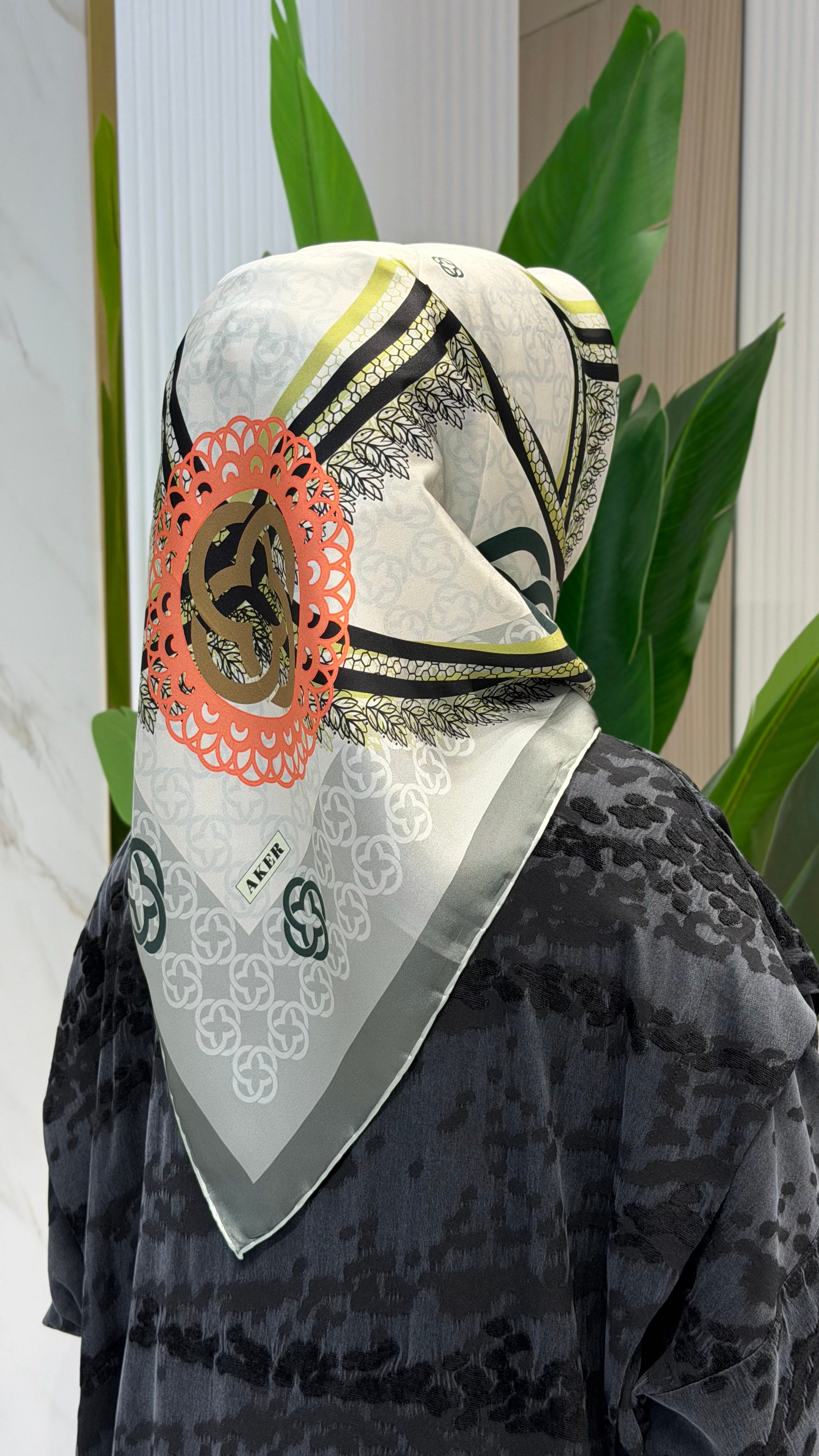 AKER SURA İPEK EŞARP EŞARP - 8813701-351