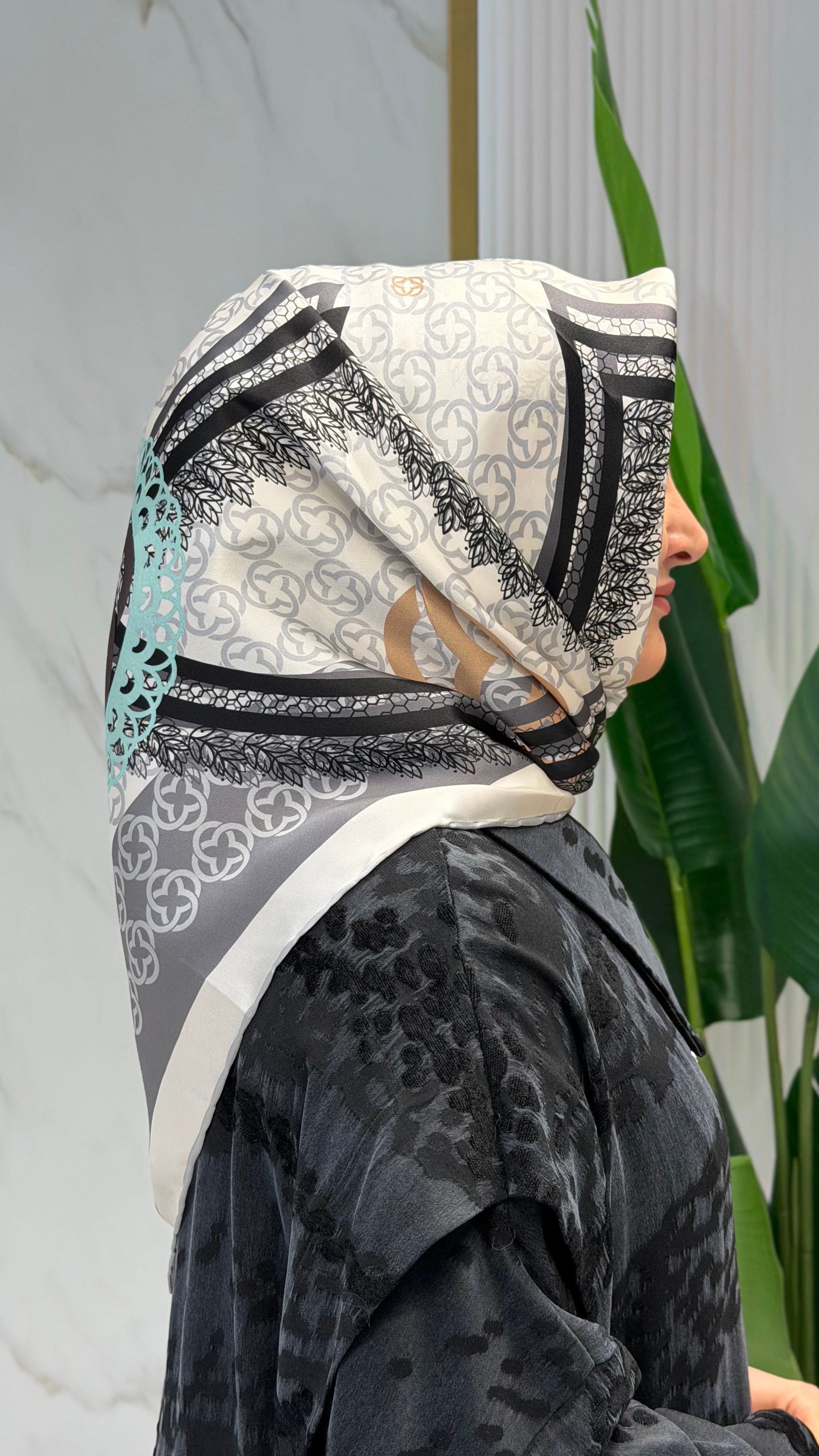 AKER SURA İPEK EŞARP EŞARP - 8813701-371
