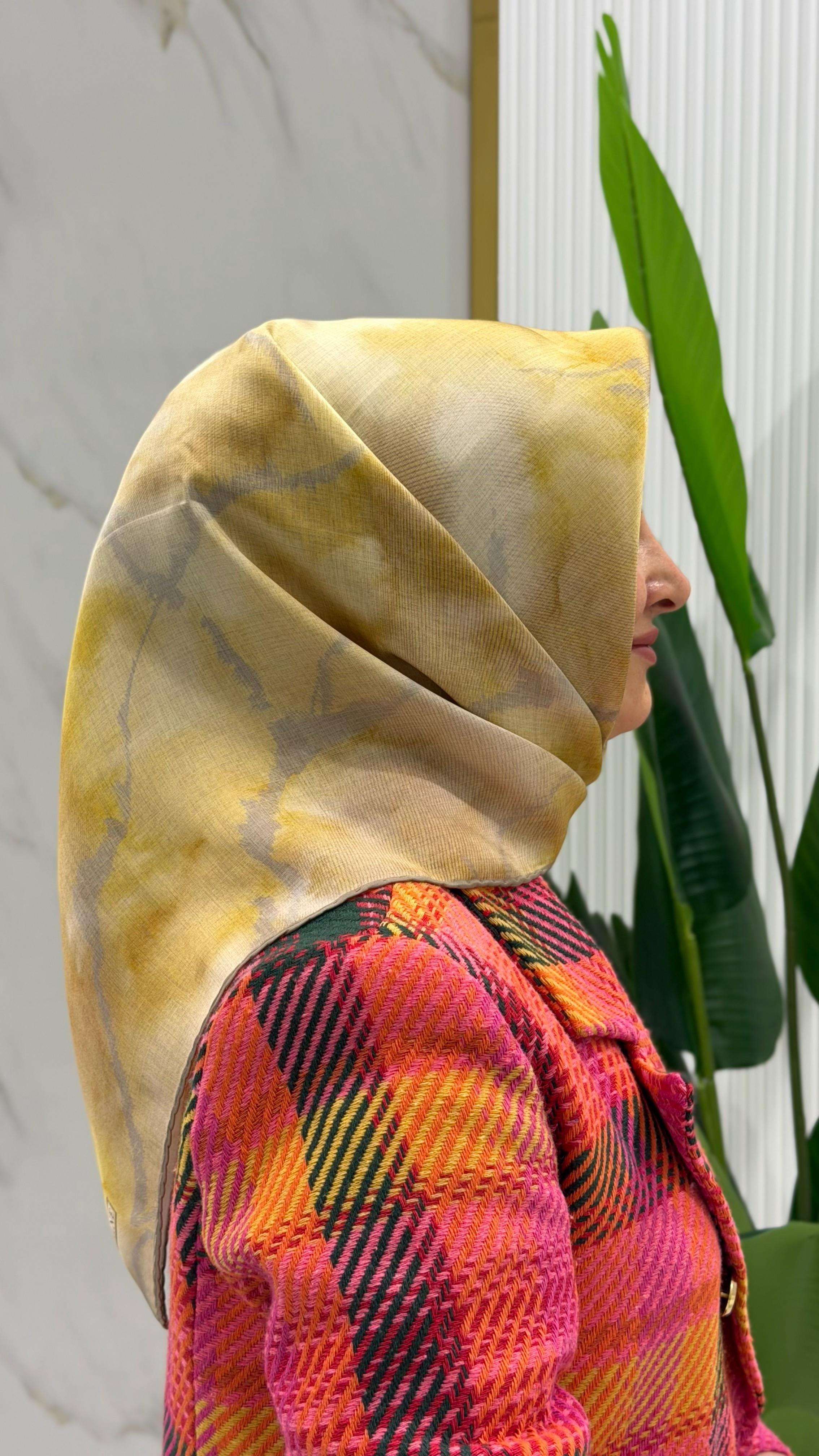 ARMİNE SURA İPEK EŞARP -9501-34