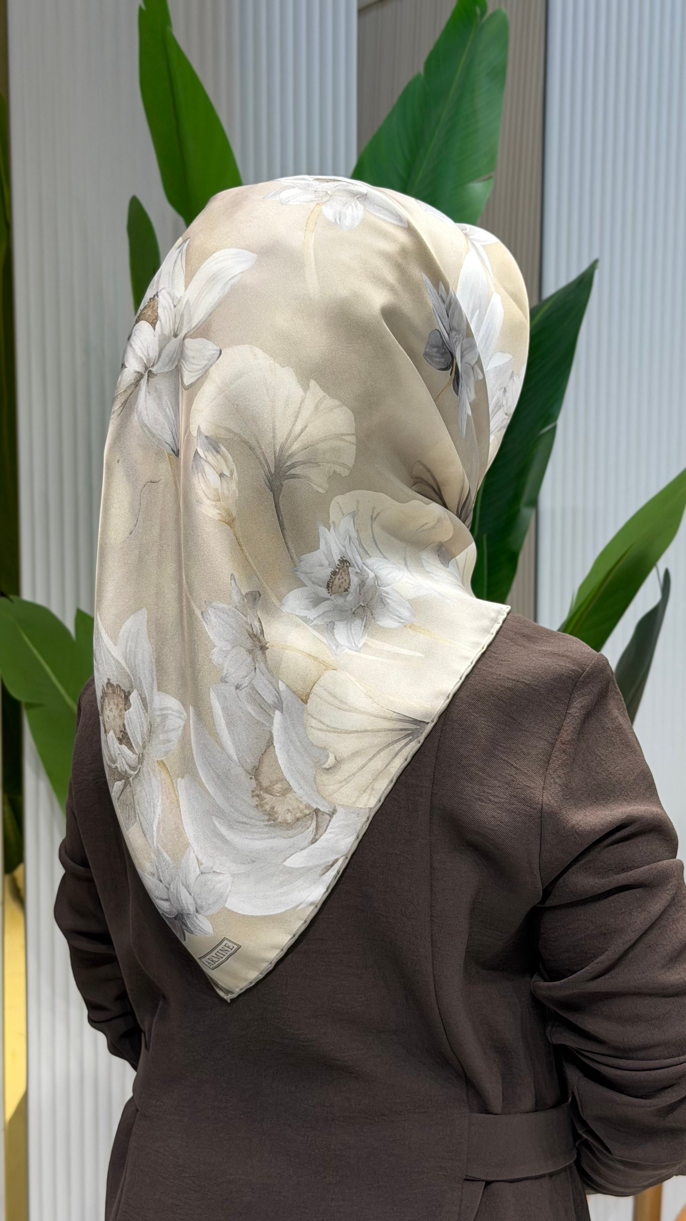 ARMİNE SURA İPEK EŞARP -9505-84