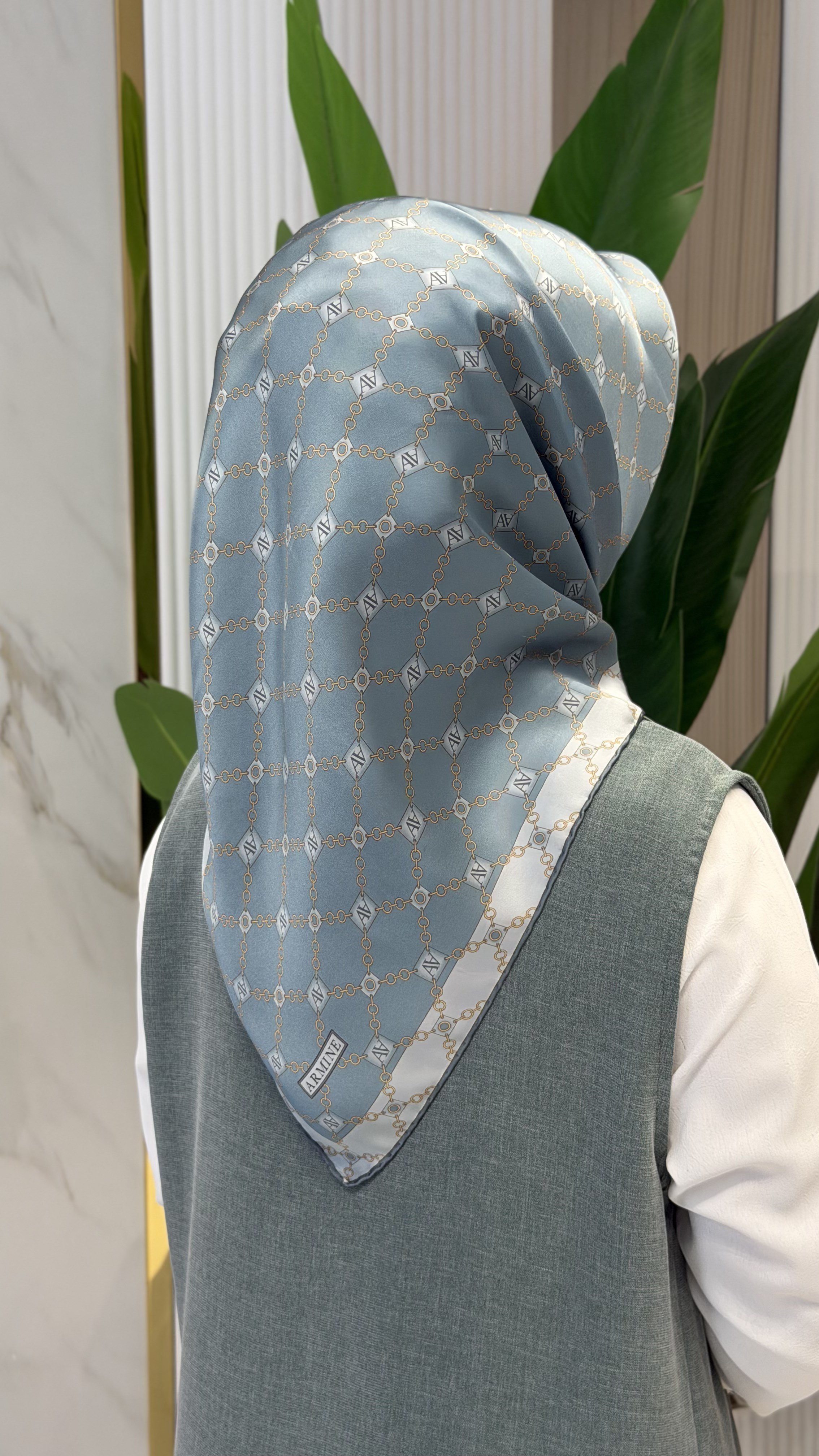 ARMİNE SURA İPEK EŞARP - 9530-33