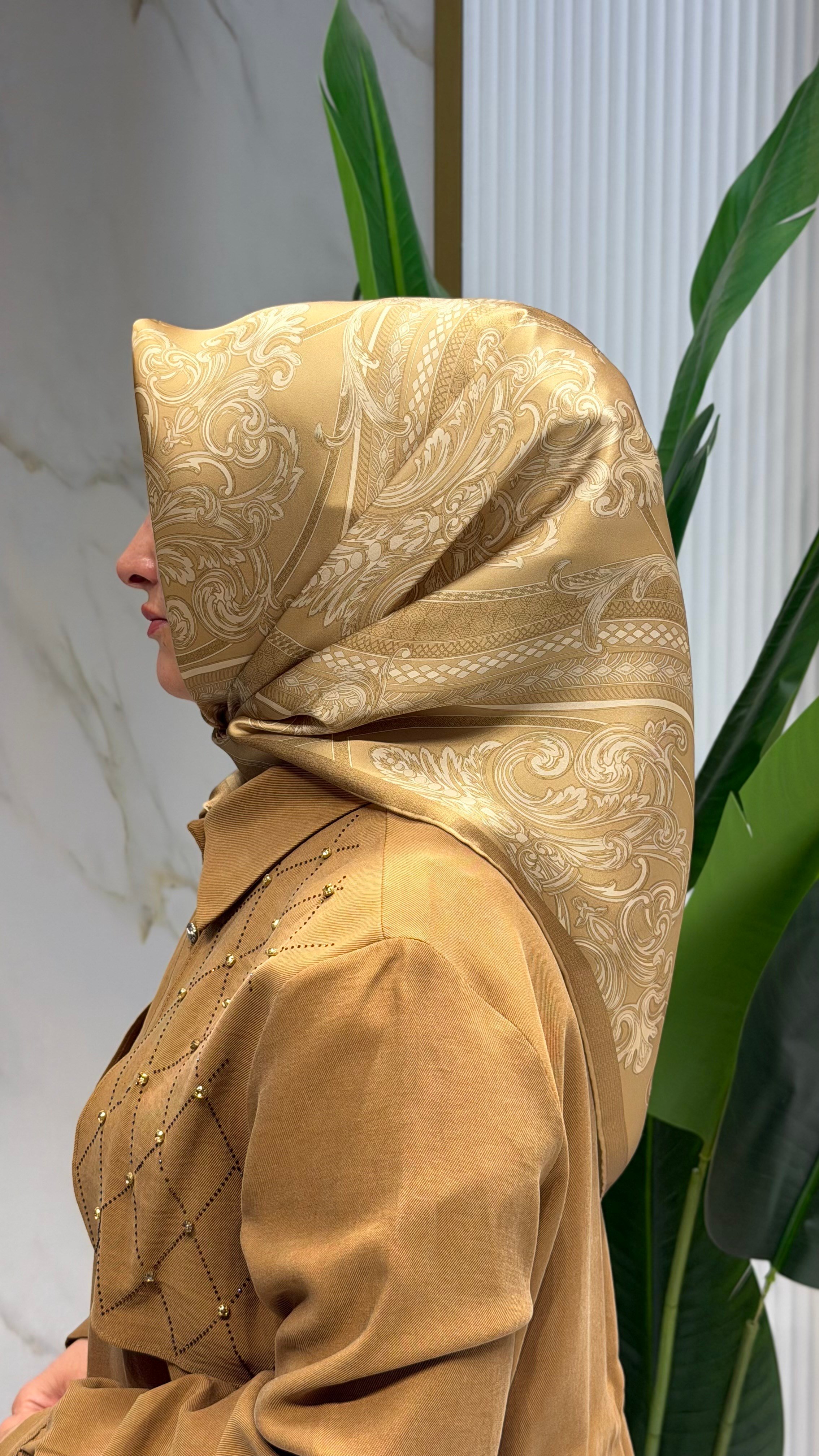 ARMİNE SURA İPEK EŞARP- 9537-02