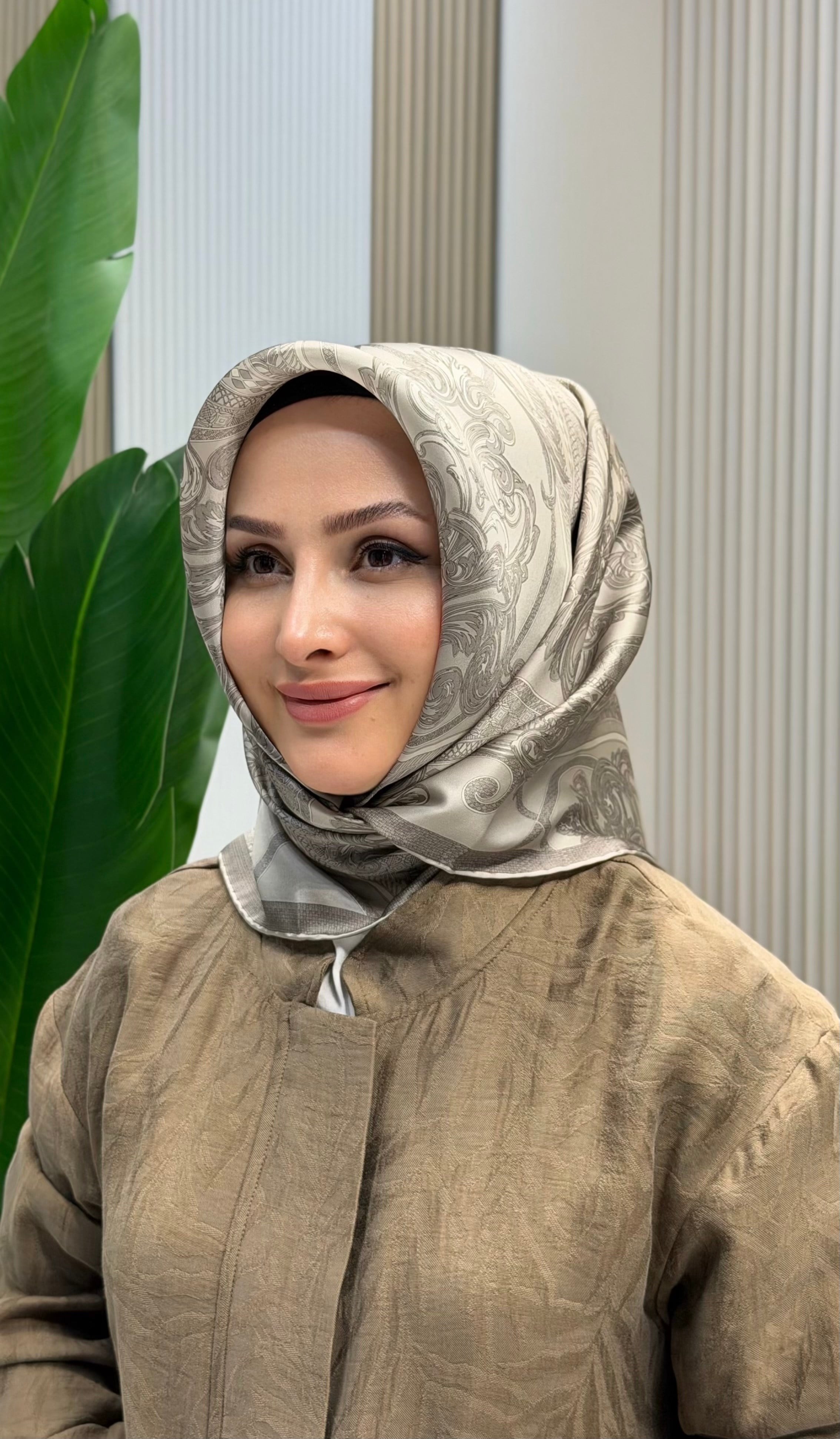 ARMİNE SURA İPEK EŞARP- 9537-82