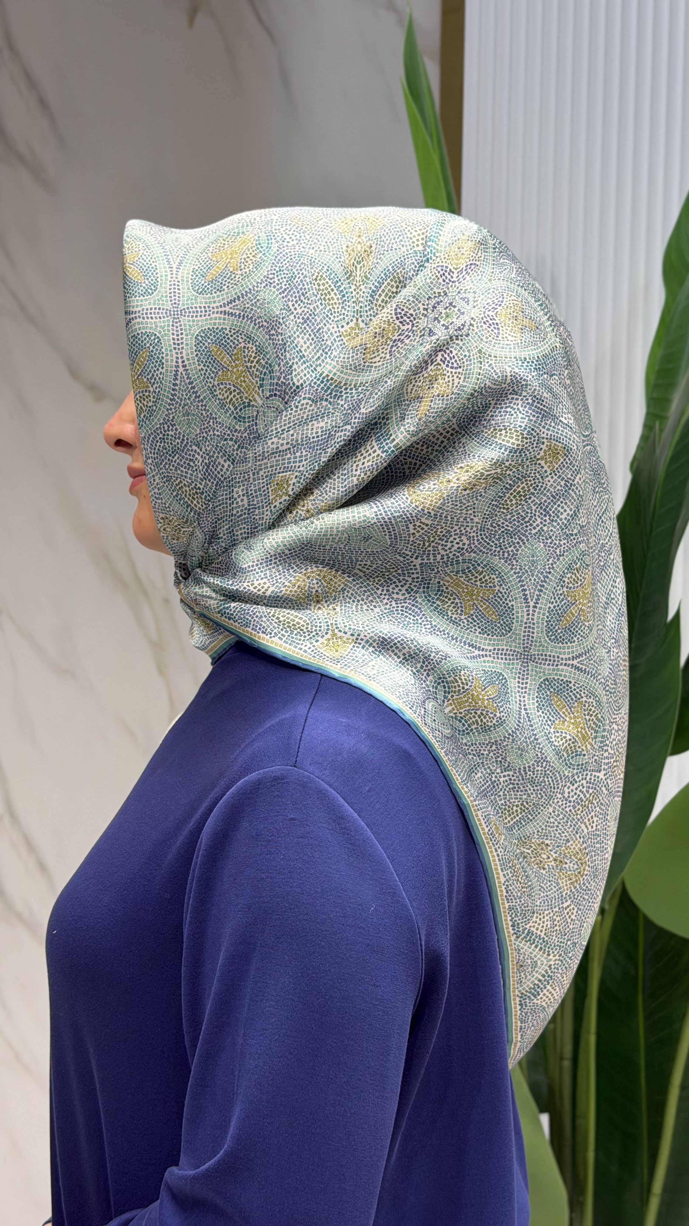 ARMINE SURA İPEK EŞARP - 9540-3