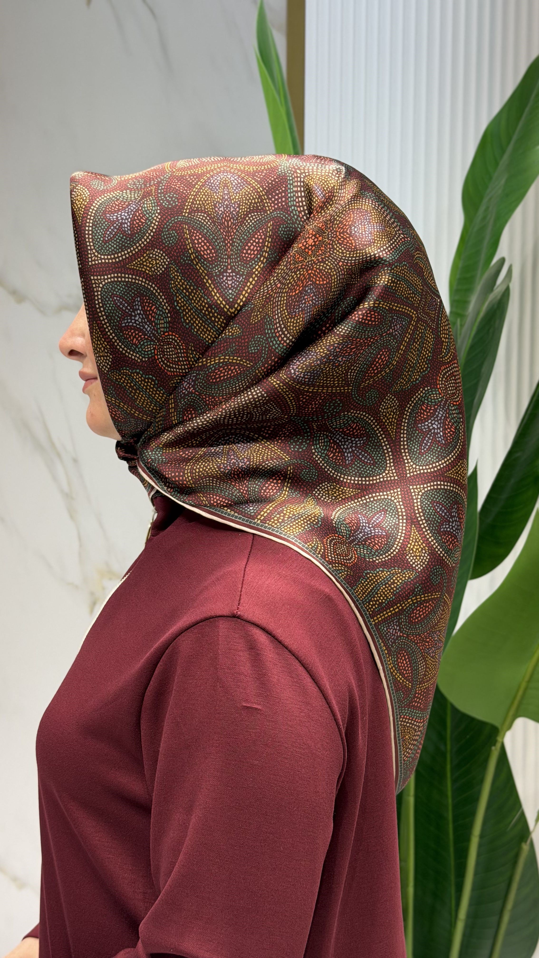 ARMINE SURA İPEK EŞARP - 9540-34