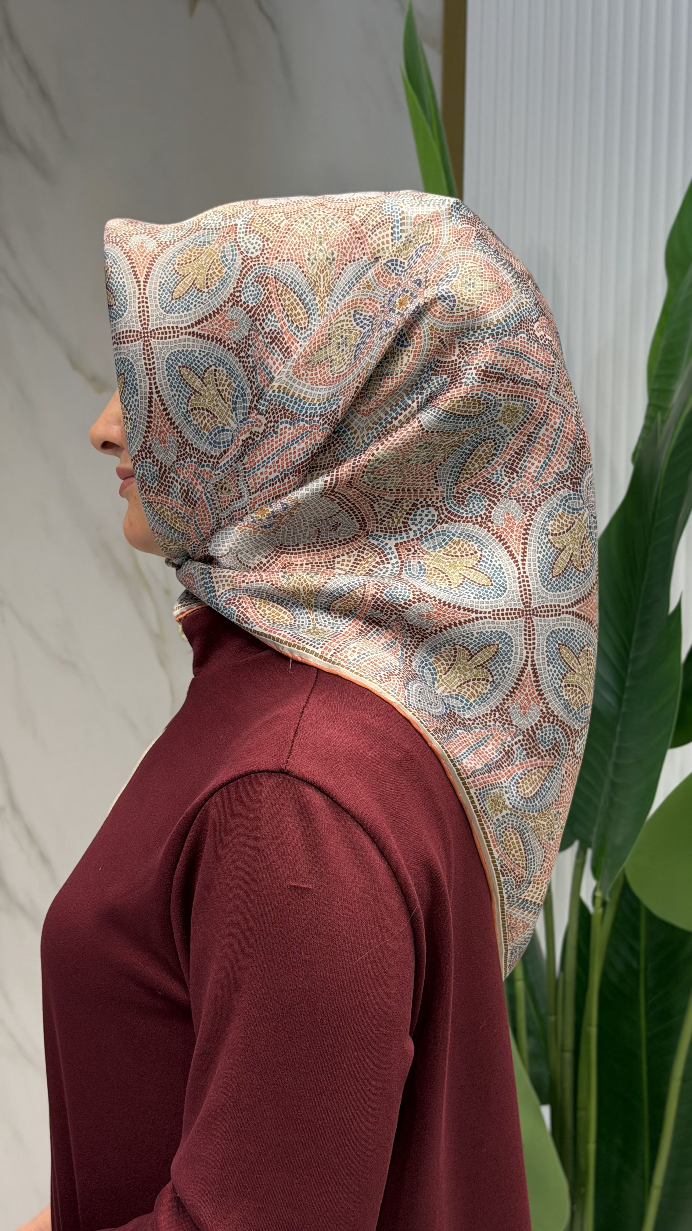 ARMINE SURA İPEK EŞARP - 9540-36
