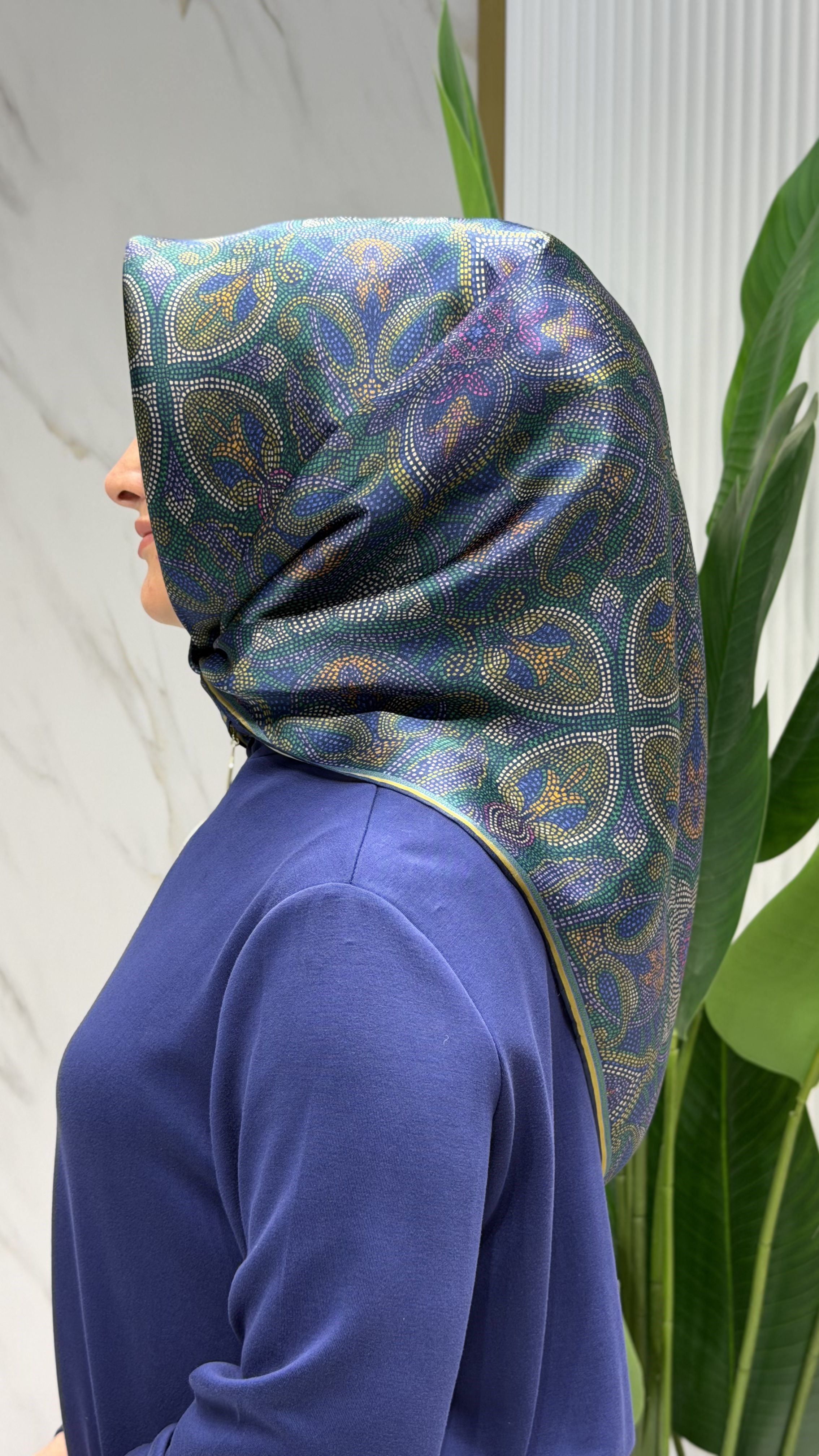 ARMINE SURA İPEK EŞARP - 9540-80
