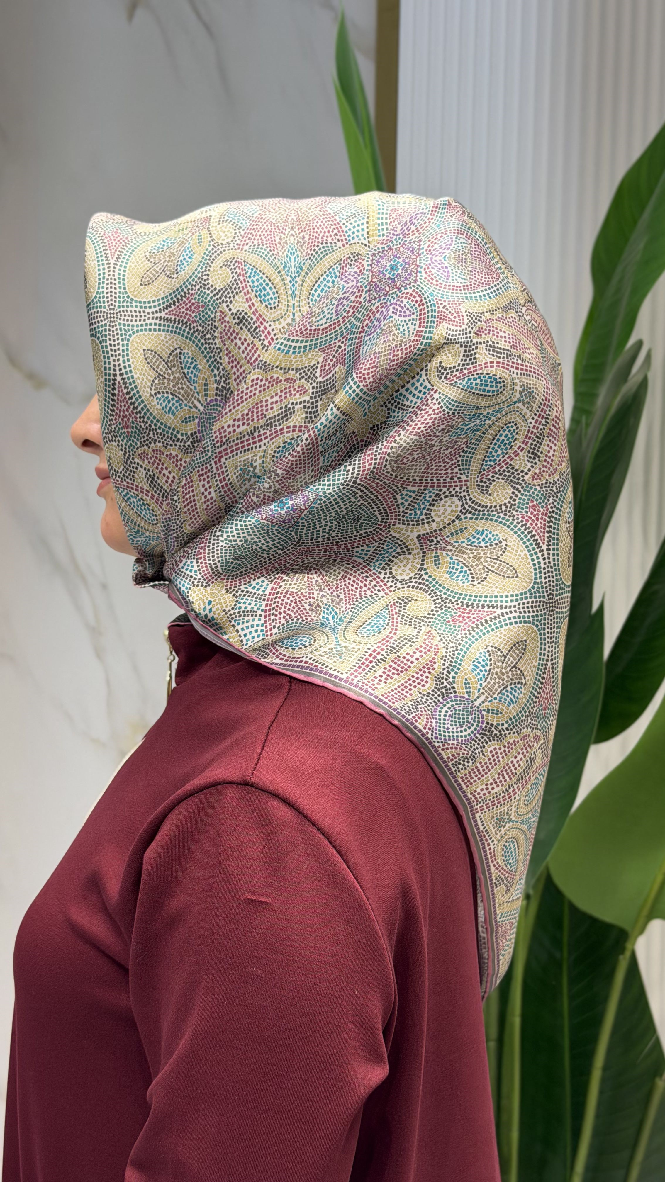 ARMINE SURA İPEK EŞARP - 9540-85