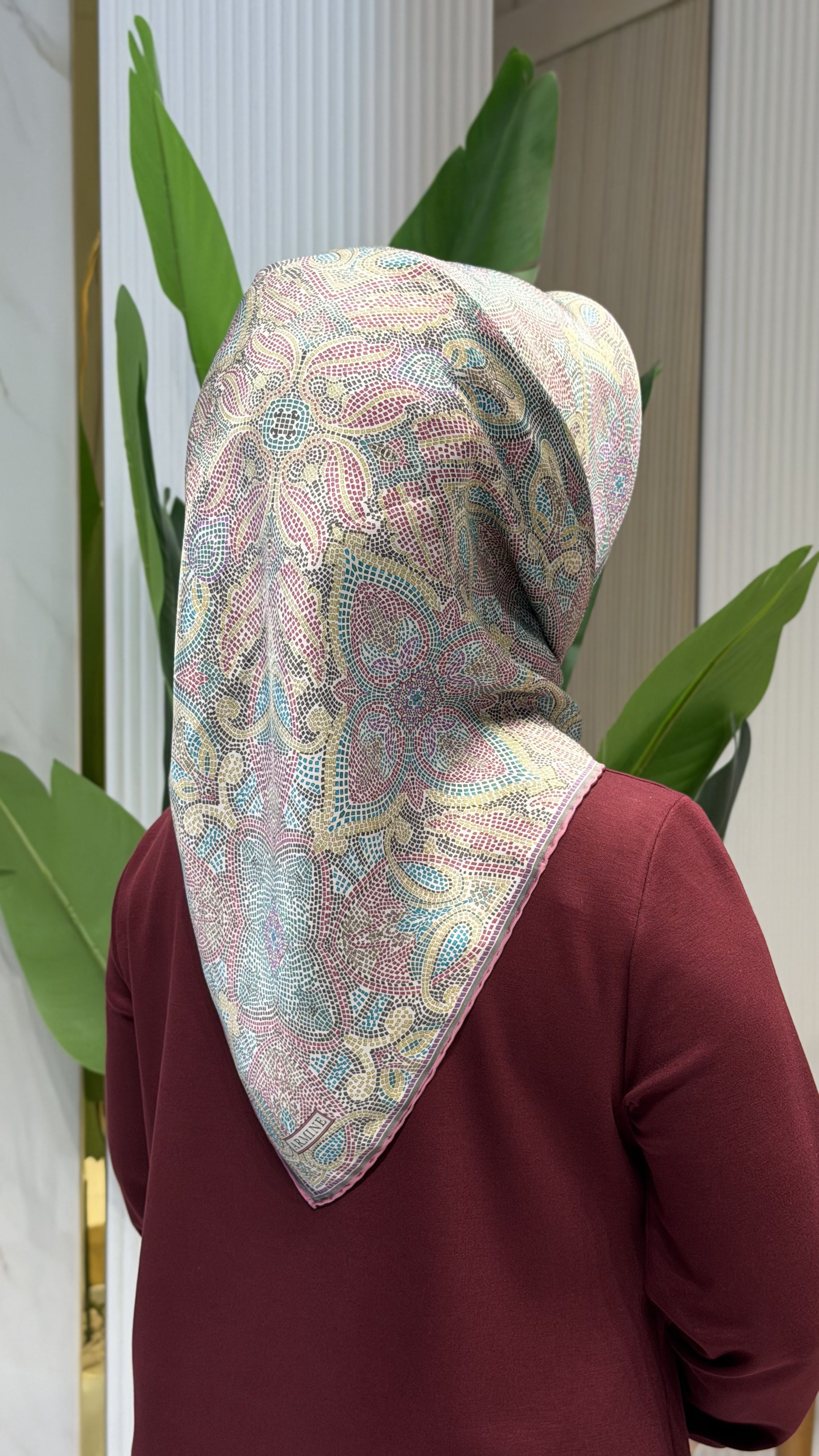 ARMINE SURA İPEK EŞARP - 9540-85