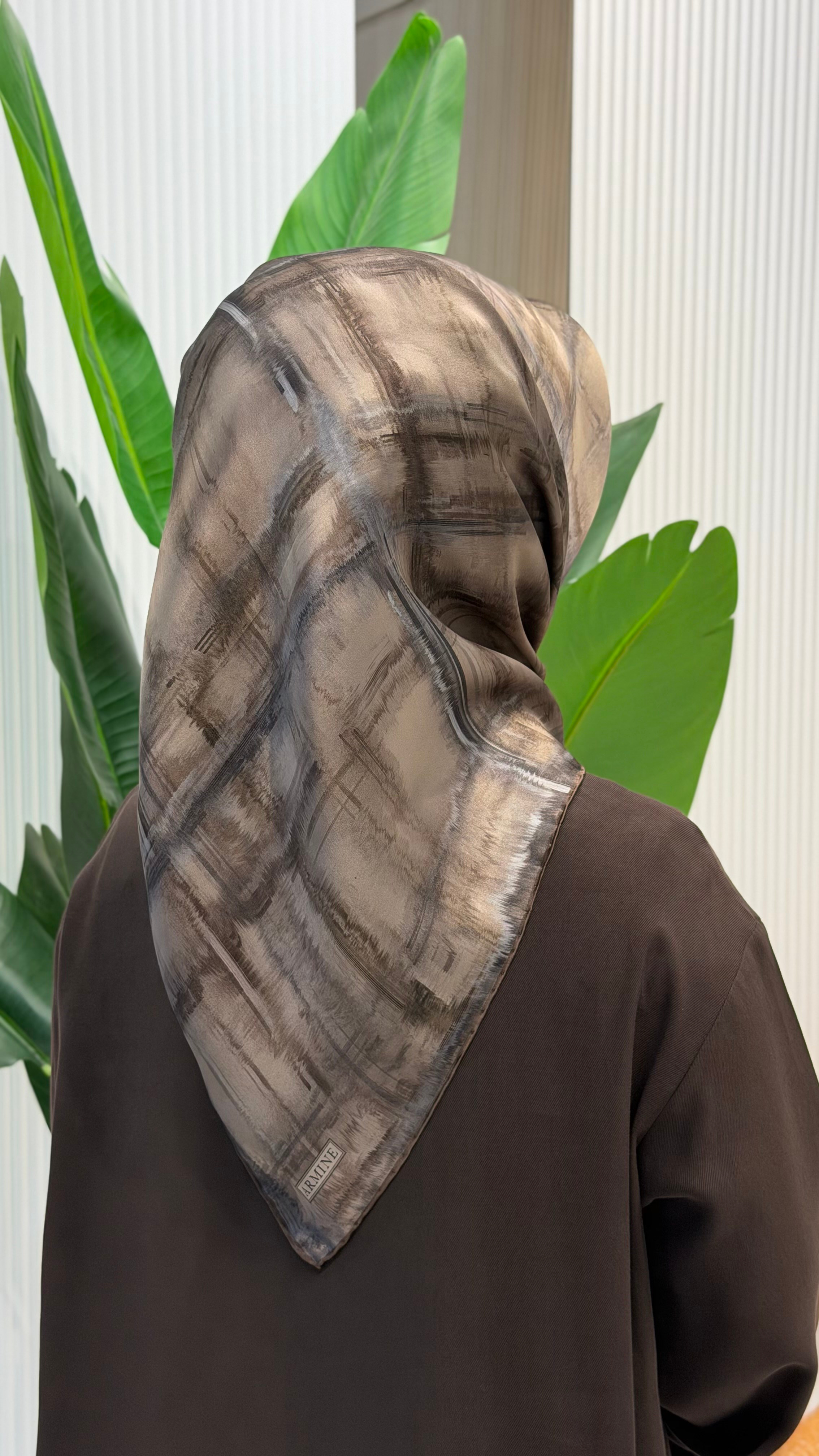 ARMİNE SURA İPEK EŞARP 9602-54
