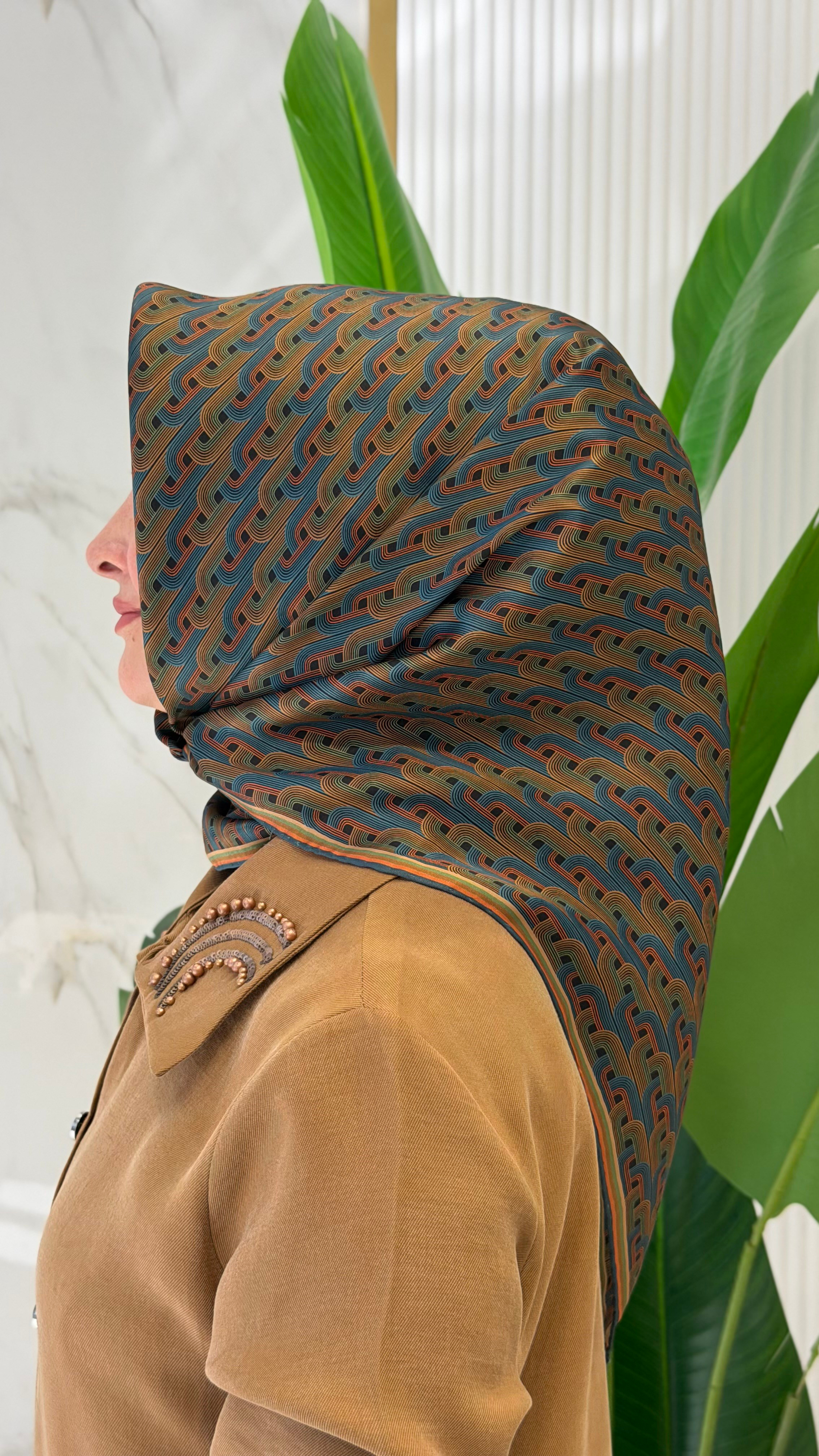 ARMİNE SURA İPEK EŞARP 9604-84