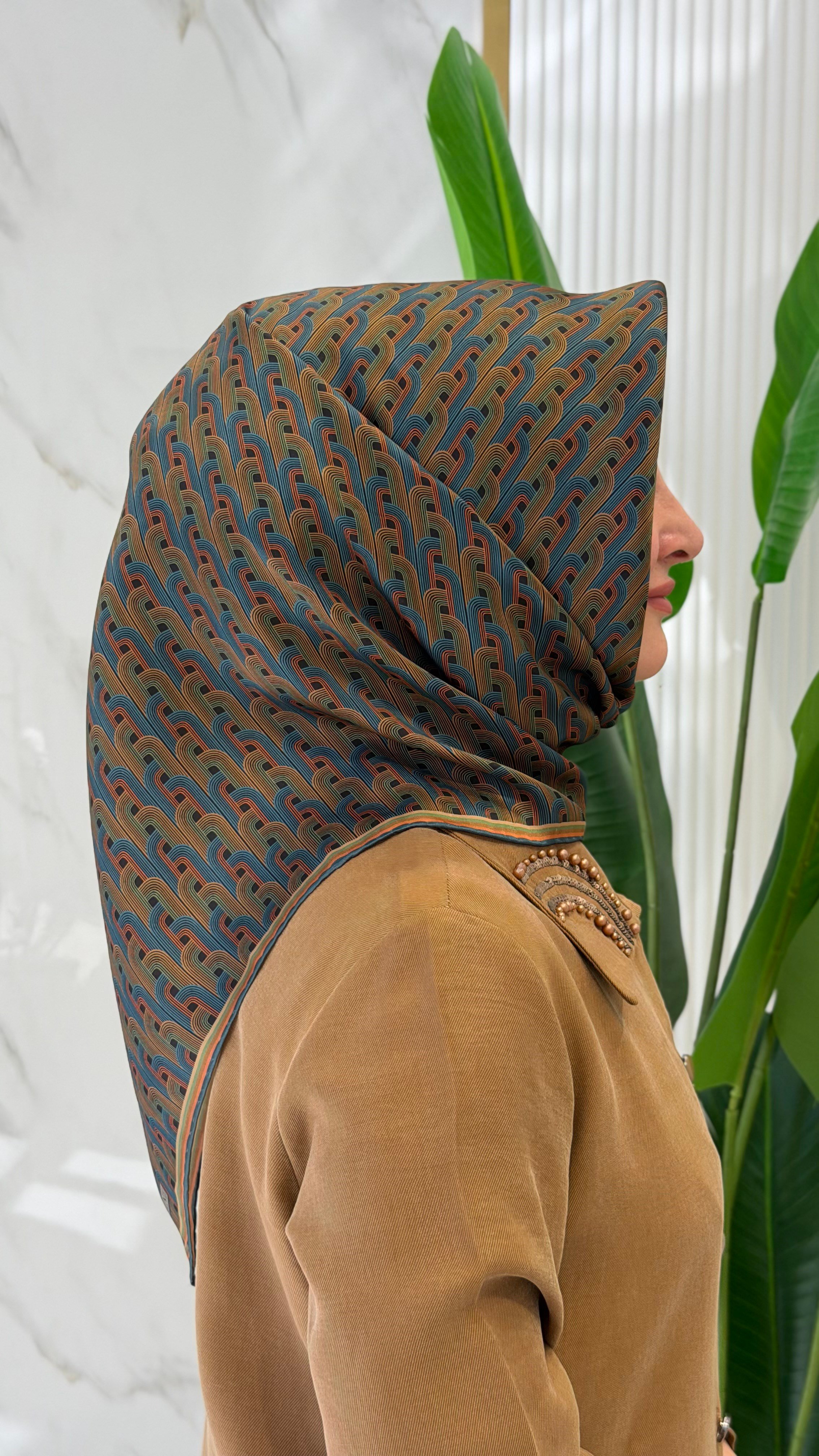 ARMİNE SURA İPEK EŞARP 9604-84