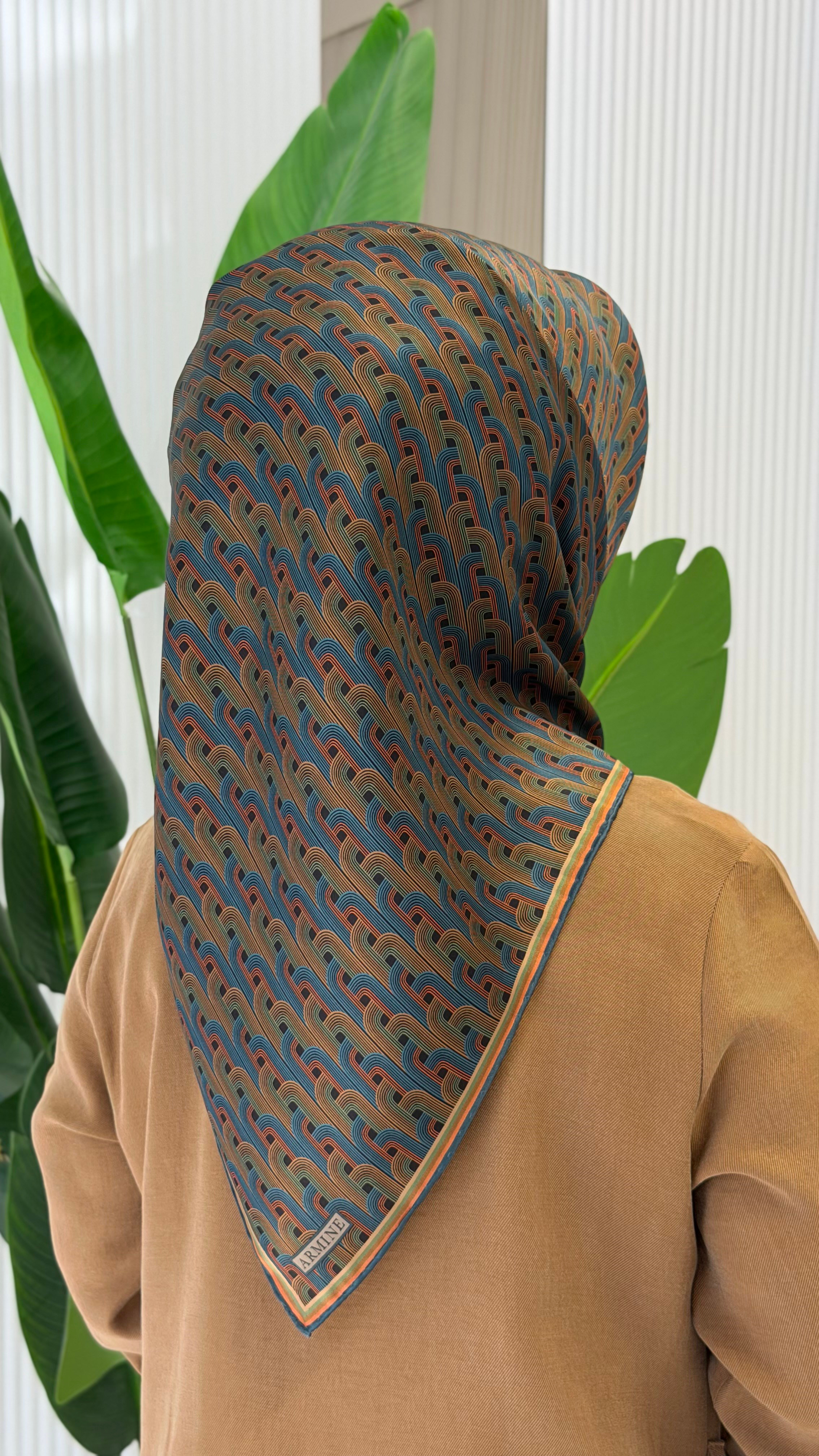 ARMİNE SURA İPEK EŞARP 9604-84