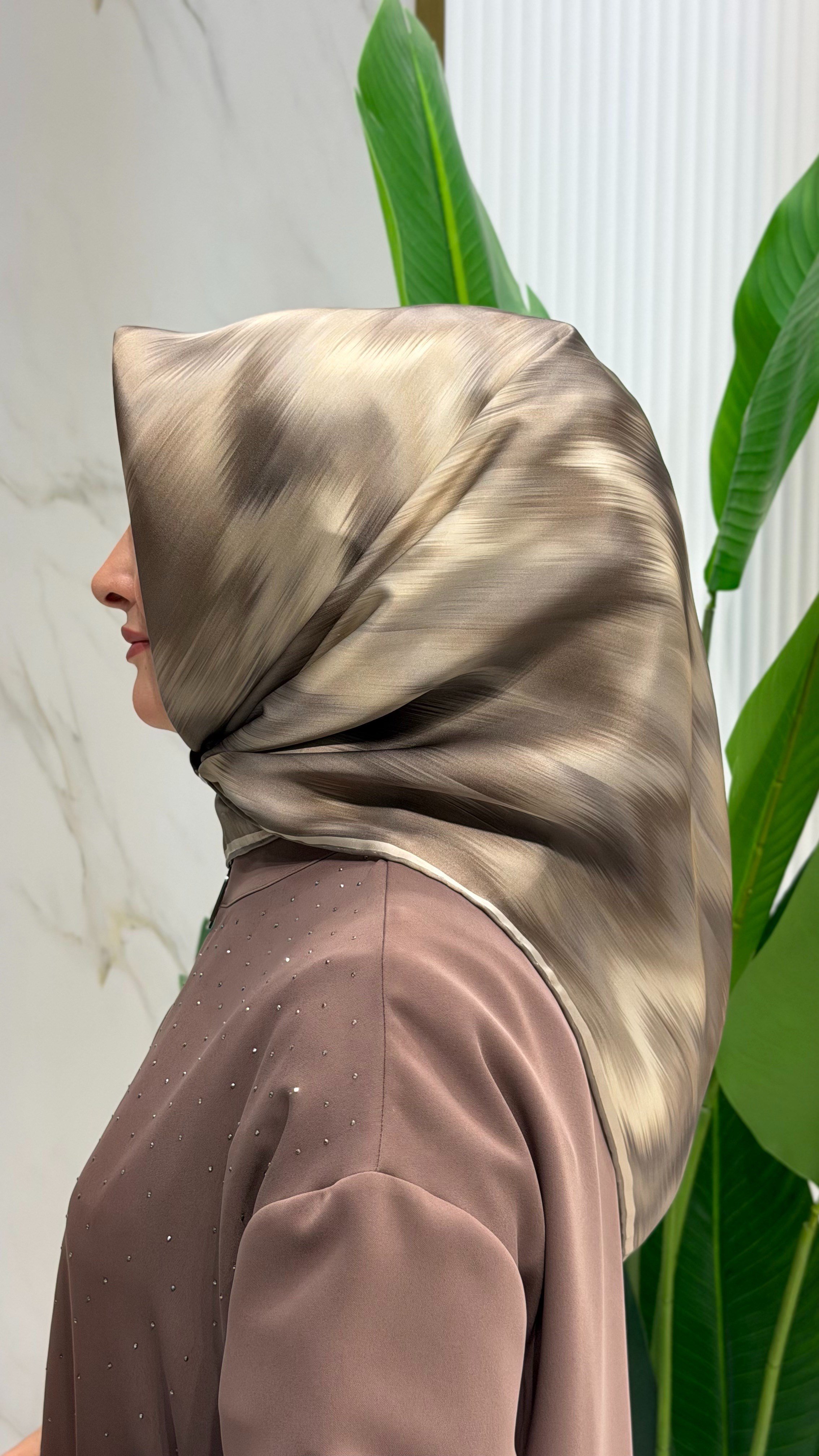 ARMİNE SURA İPEK EŞARP 9605-83