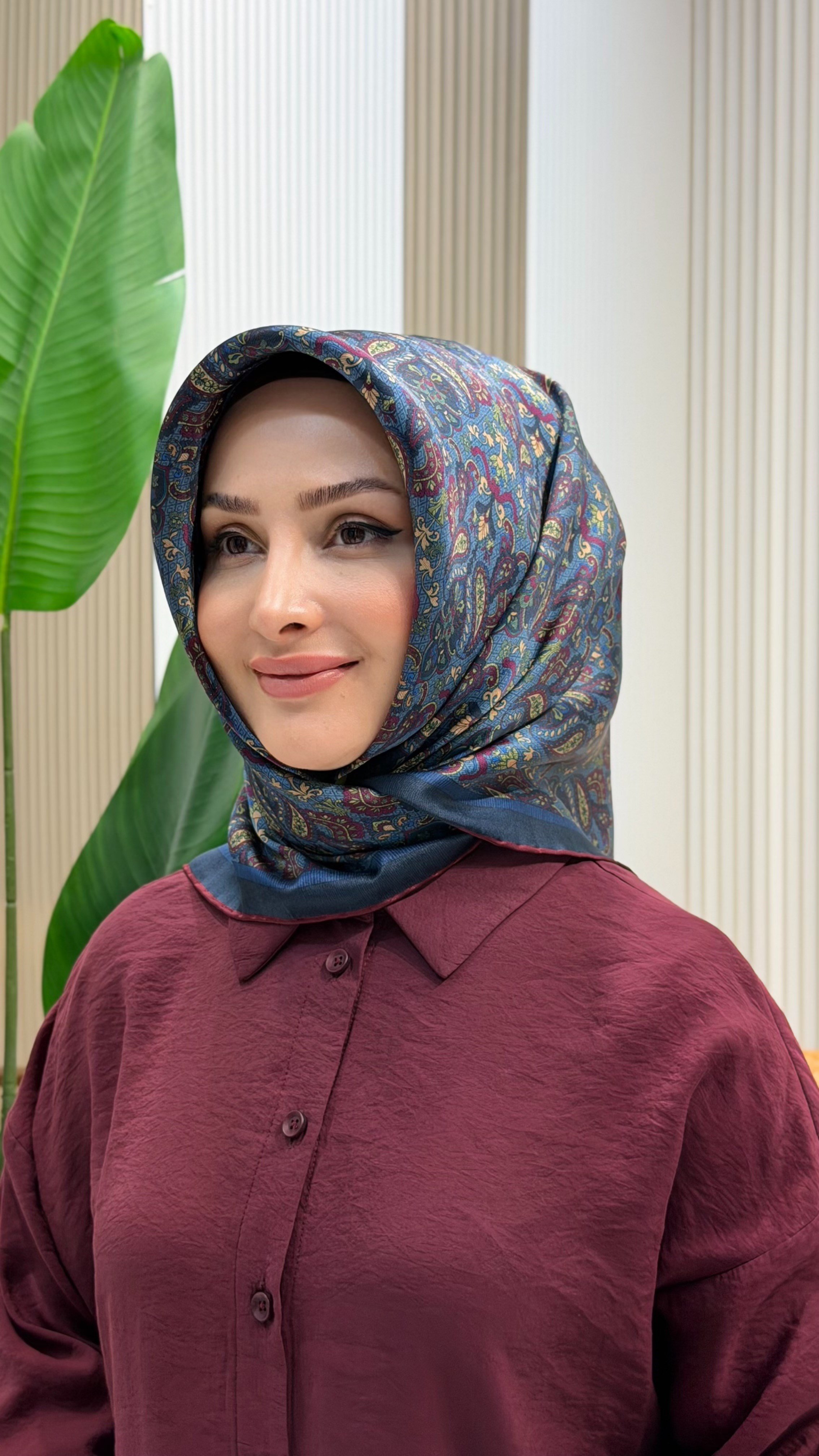 ARMİNE SURA İPEK EŞARP 9609-80
