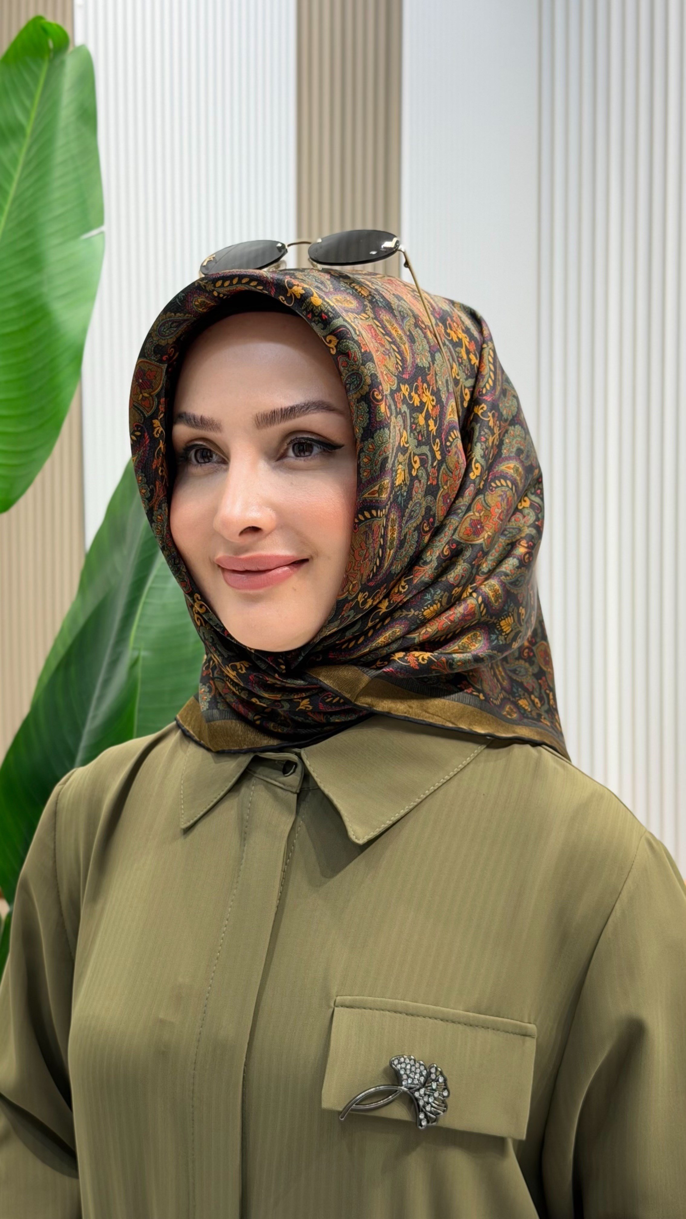 ARMİNE SURA İPEK EŞARP 9609-83