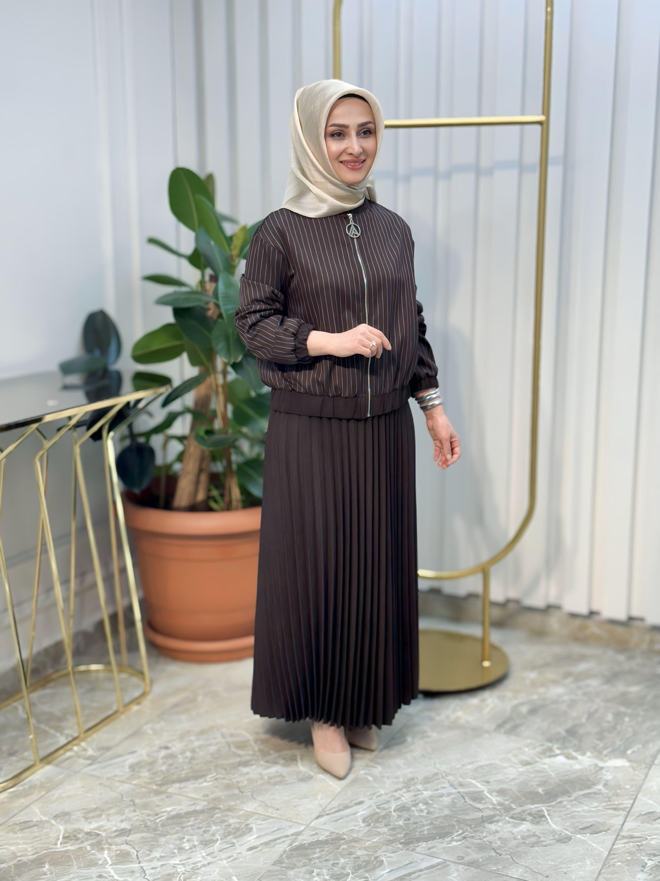 ARMİNE TREND ÇİZGİLİ TAKIM 25YT668
