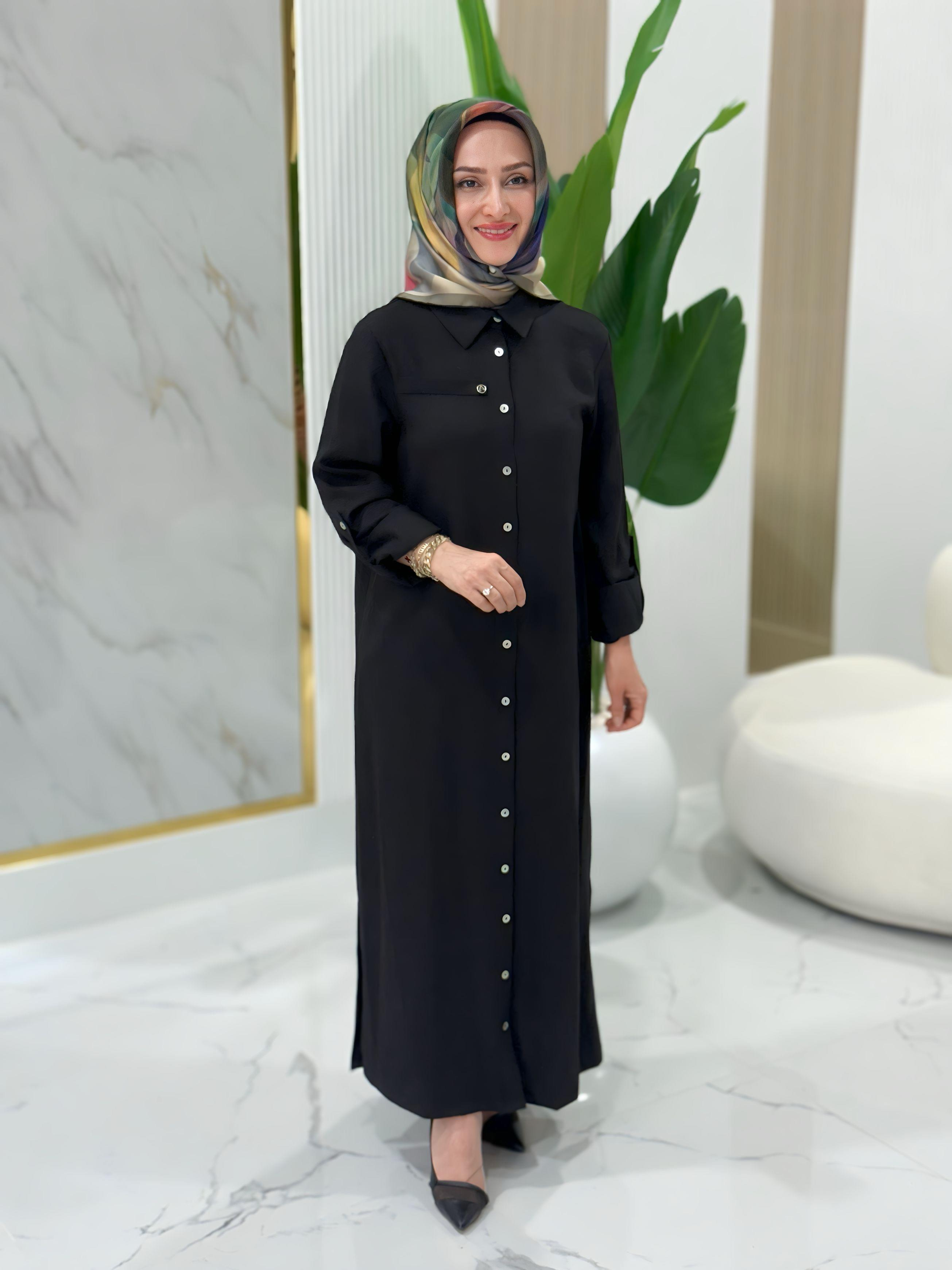 ARMİNE TREND DÜĞME DETAYLI TUNİK- 25YT4142