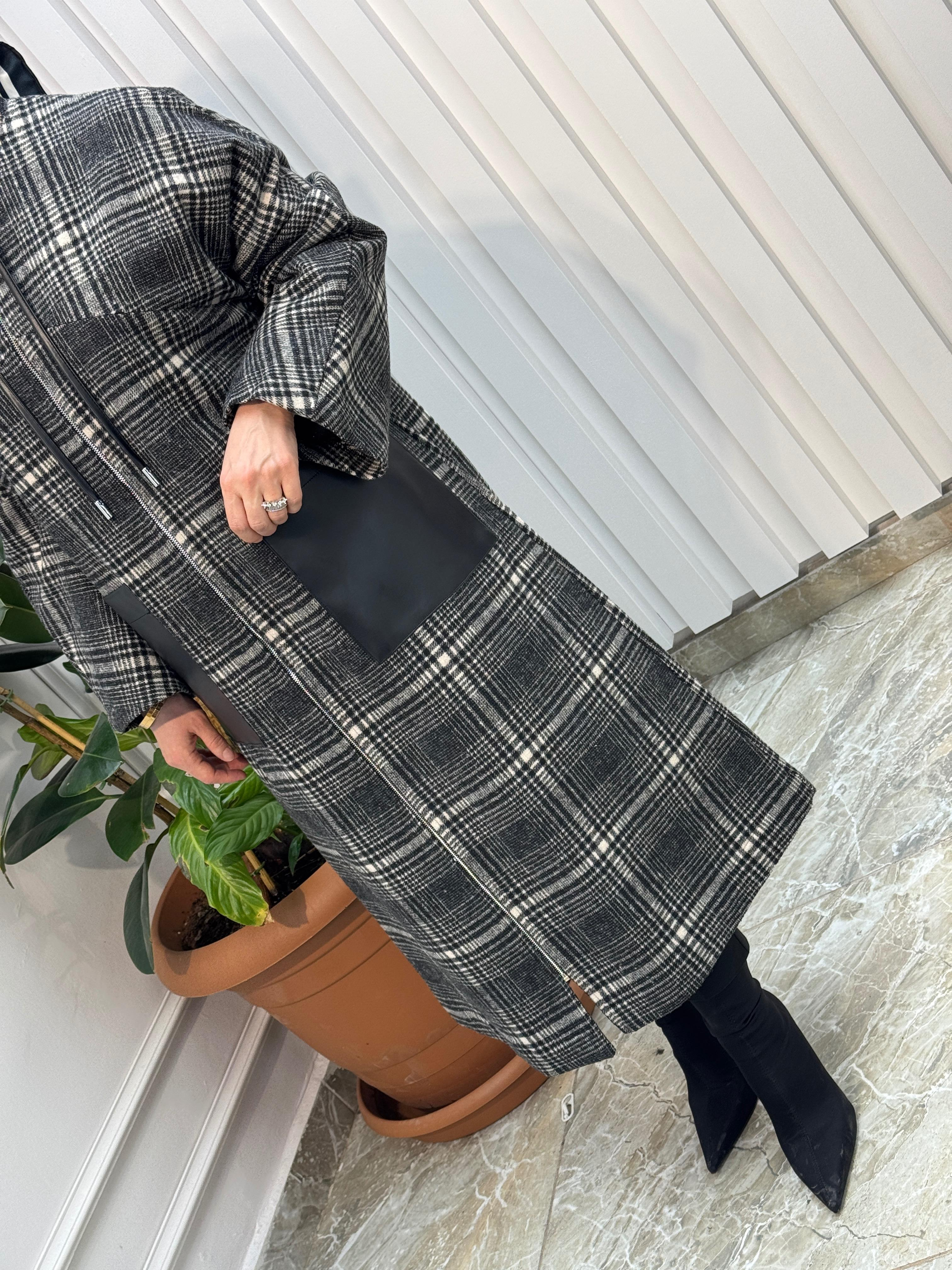 ARMİNE TREND KAŞE KABAN-22KT522