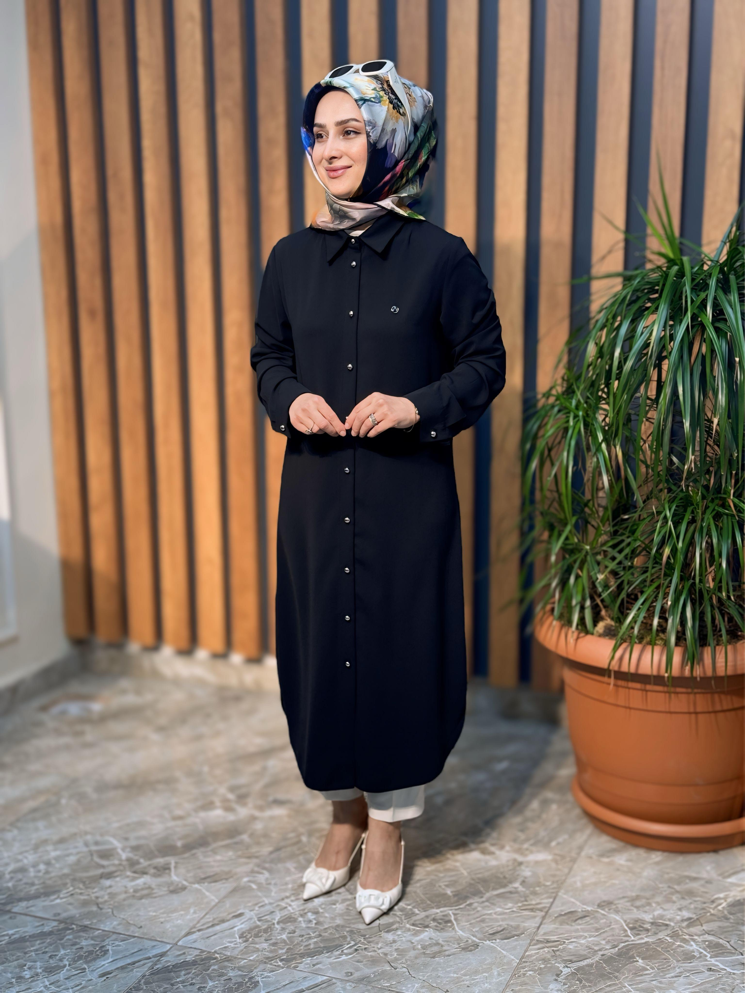 ARMİNE TREND ÖN DÜĞMELİ TUNİK 24YT430