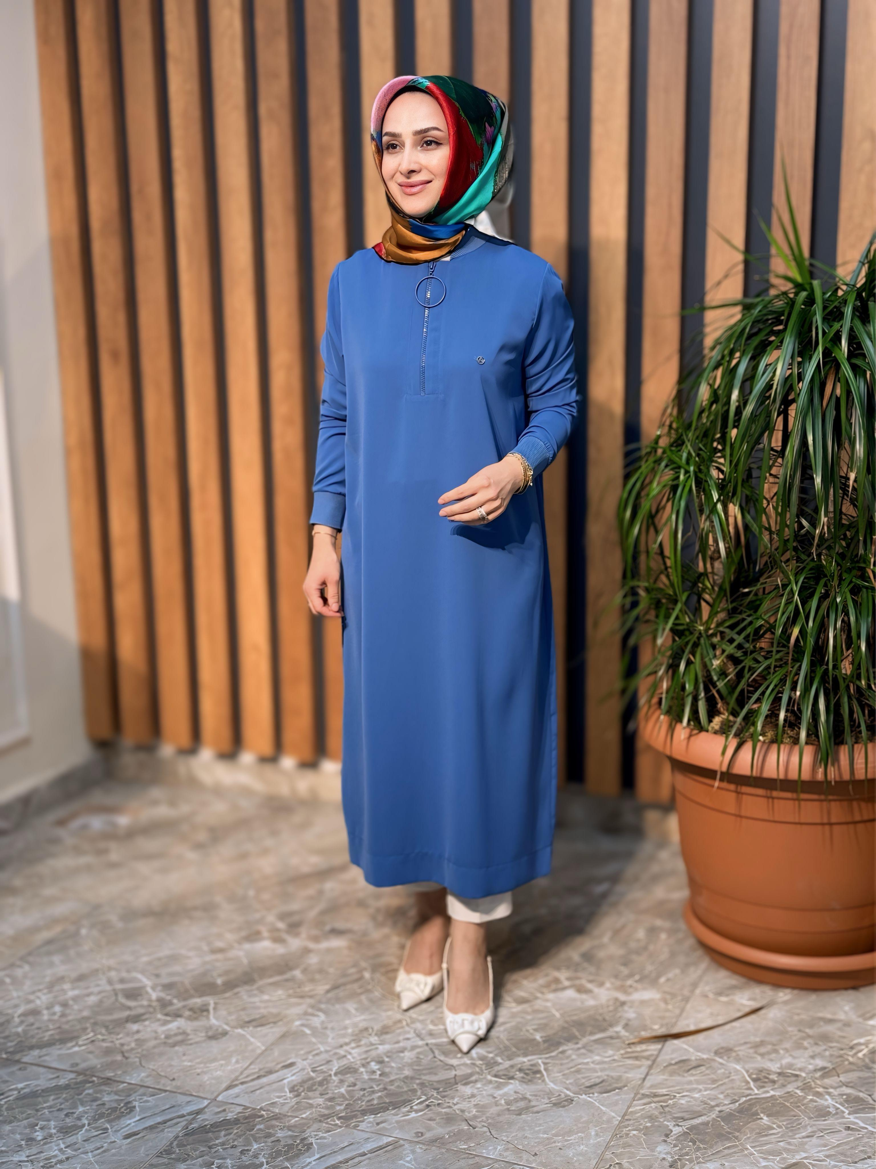 ARMİNE TREND ÖN FERMUARLI TUNİK 24YT436