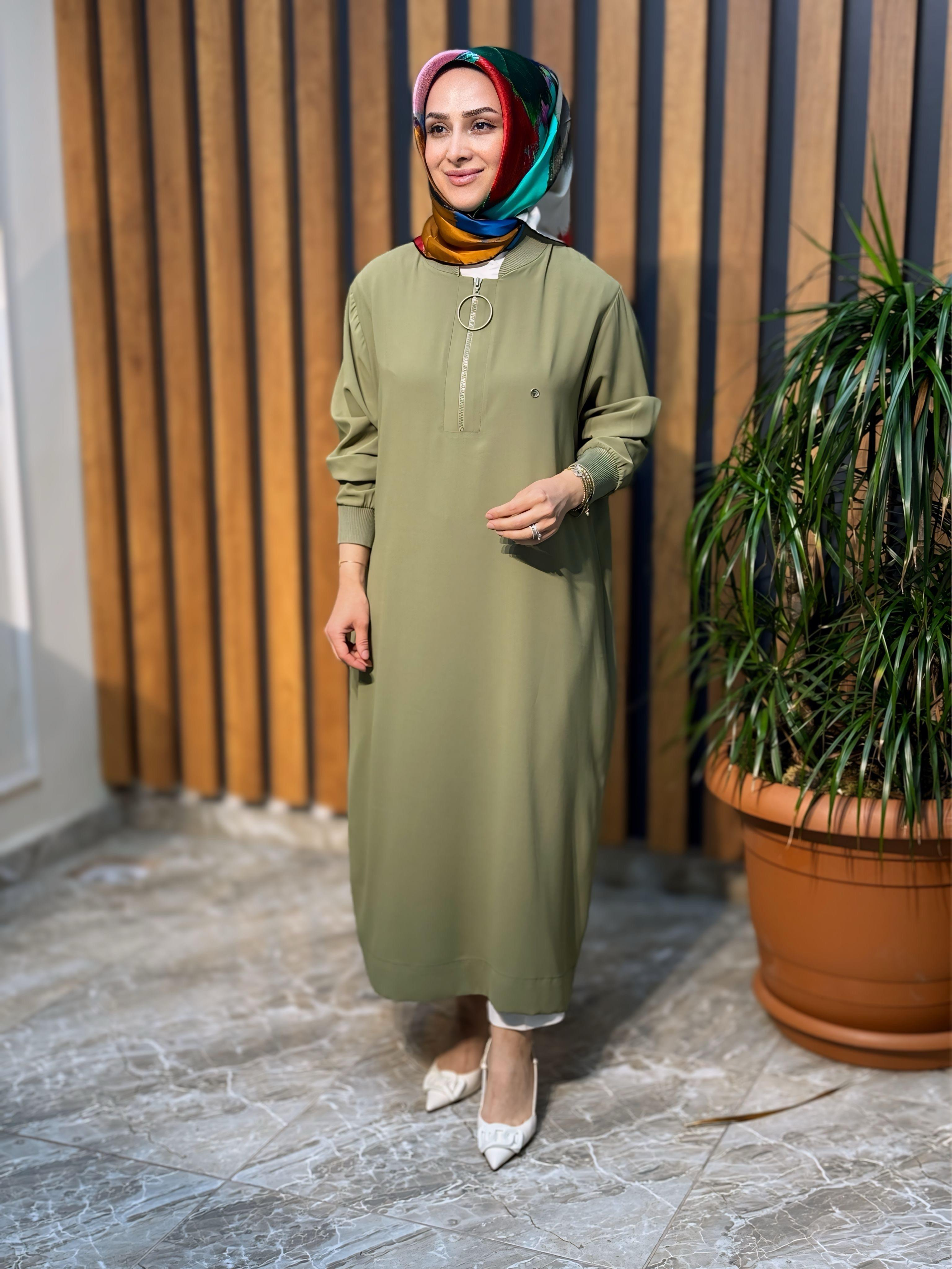 ARMİNE TREND ÖN FERMUARLI TUNİK 24YT436