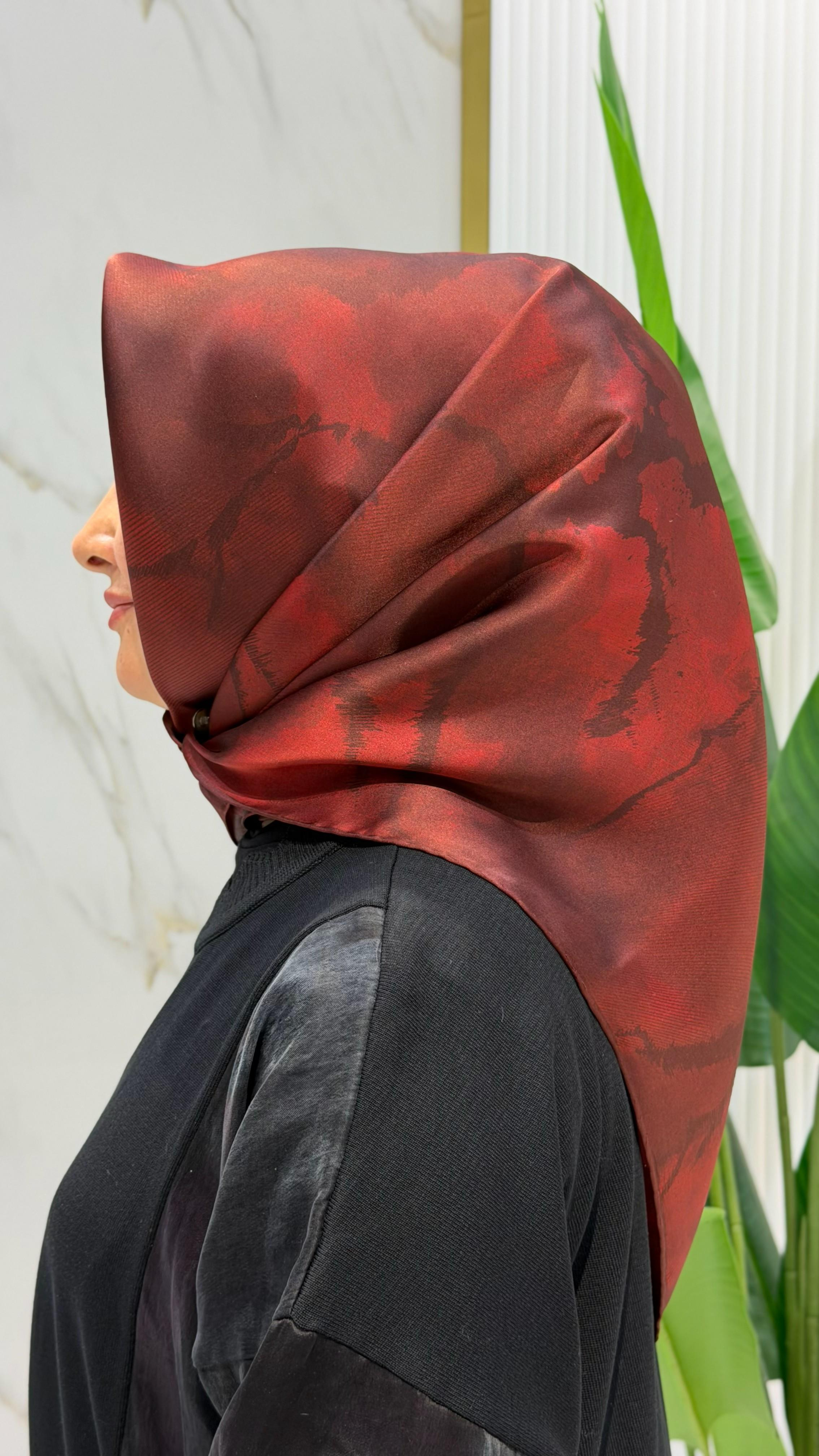 ARMİNE TWILL İPEK EŞARP - 9501-50