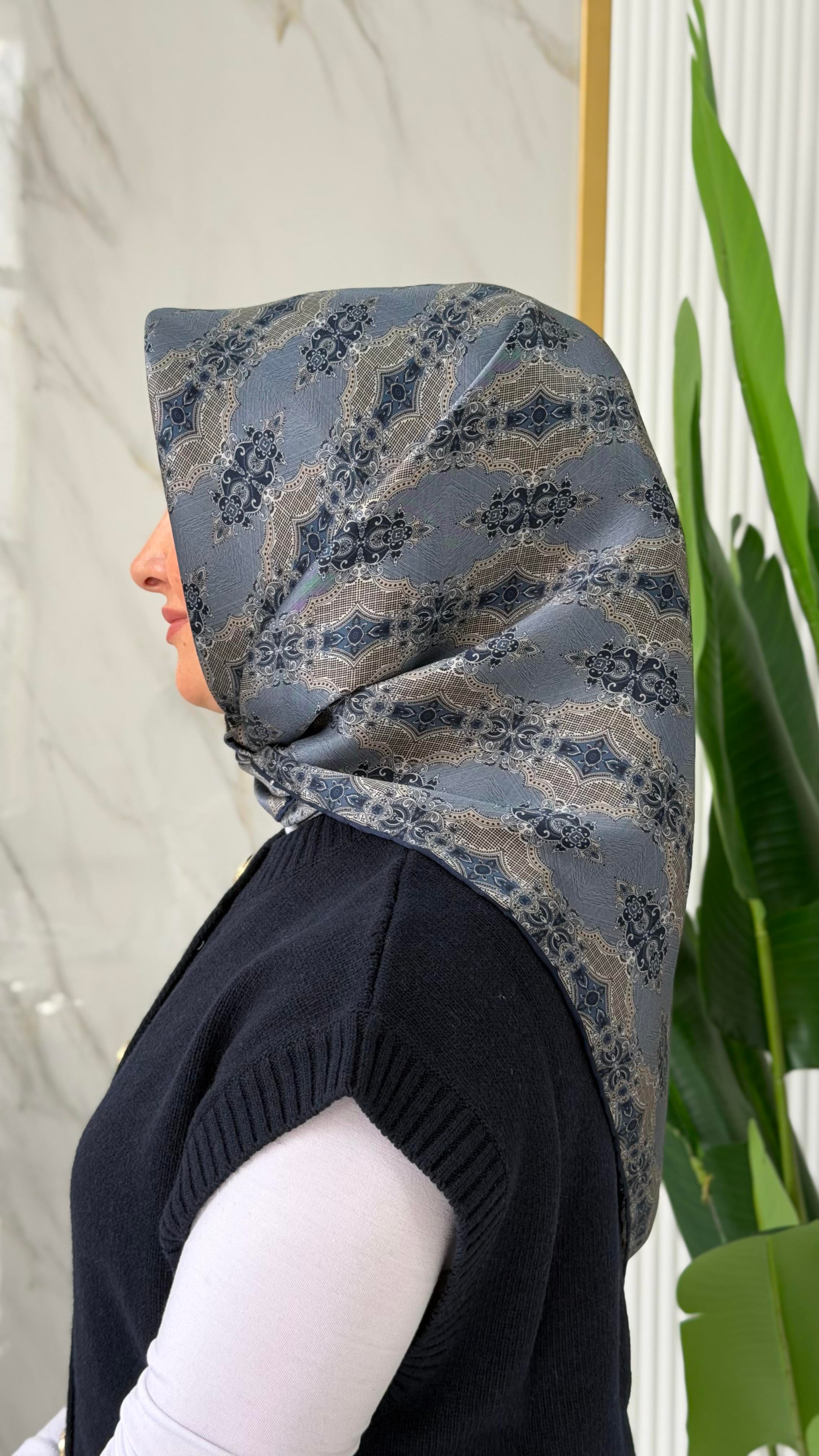 ARMİNE TWILL İPEK EŞARP 9522-52