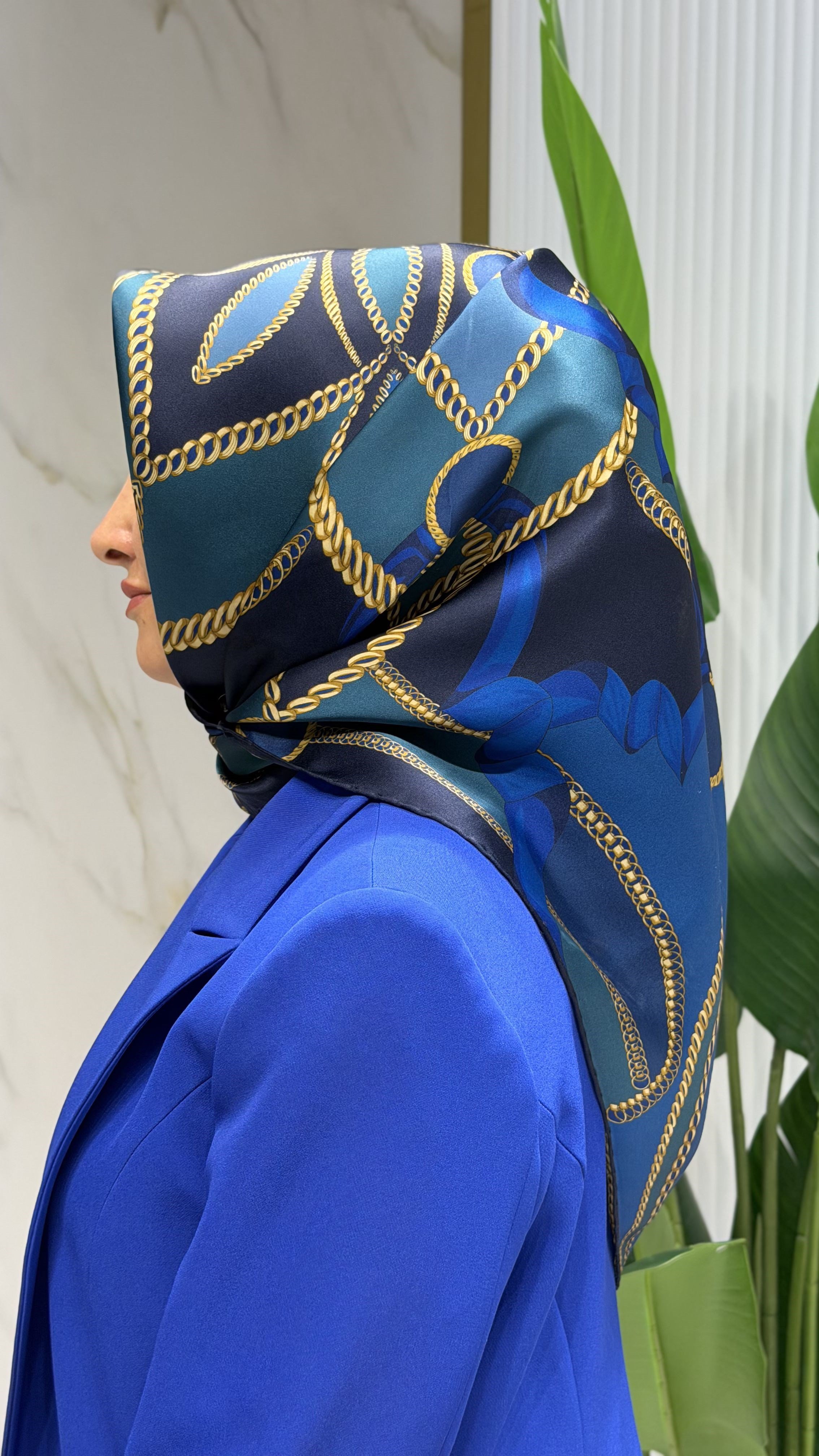 ARMİNE TWILL İPEK EŞARP - 9531-83