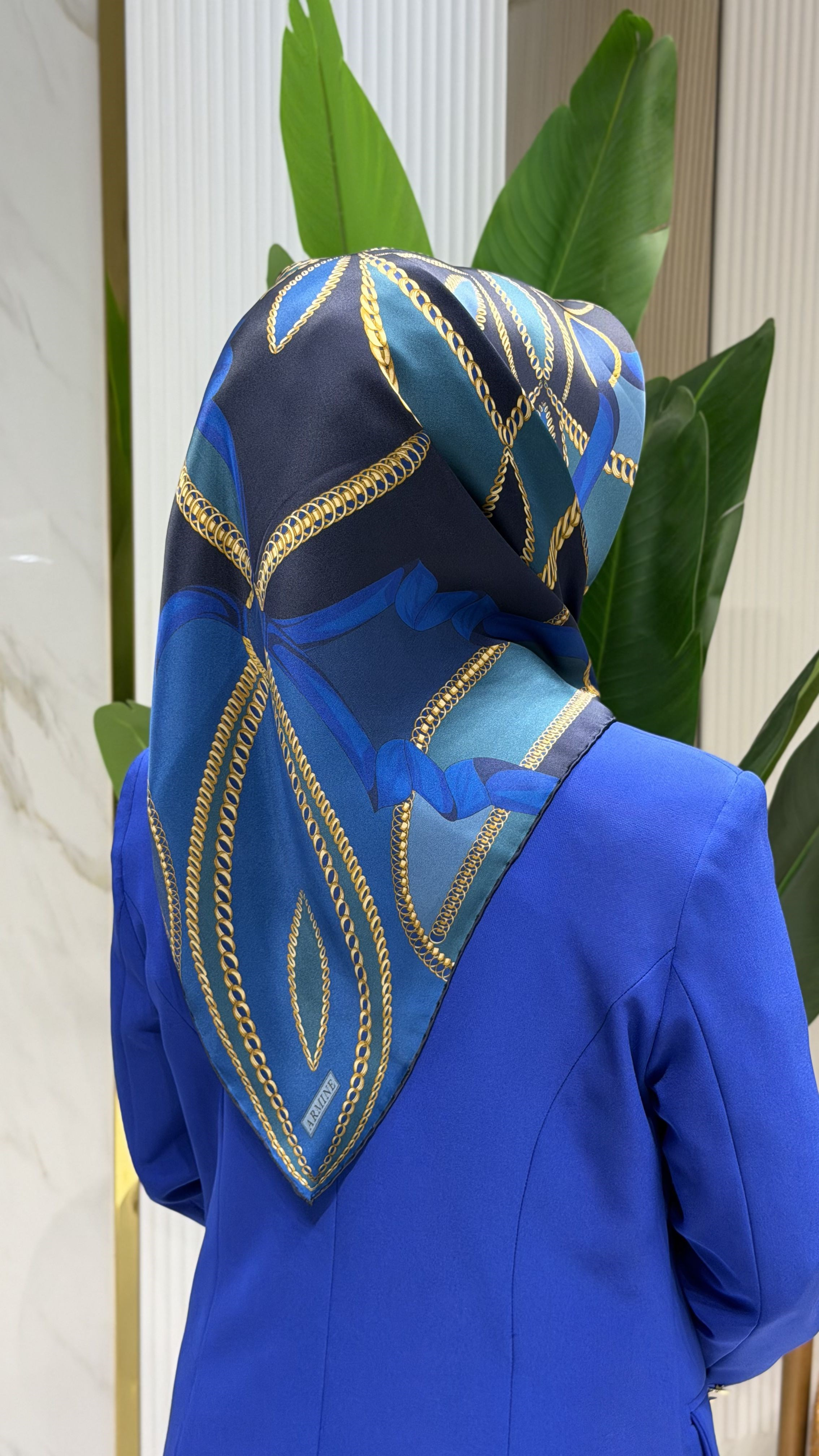 ARMİNE TWILL İPEK EŞARP - 9531-83