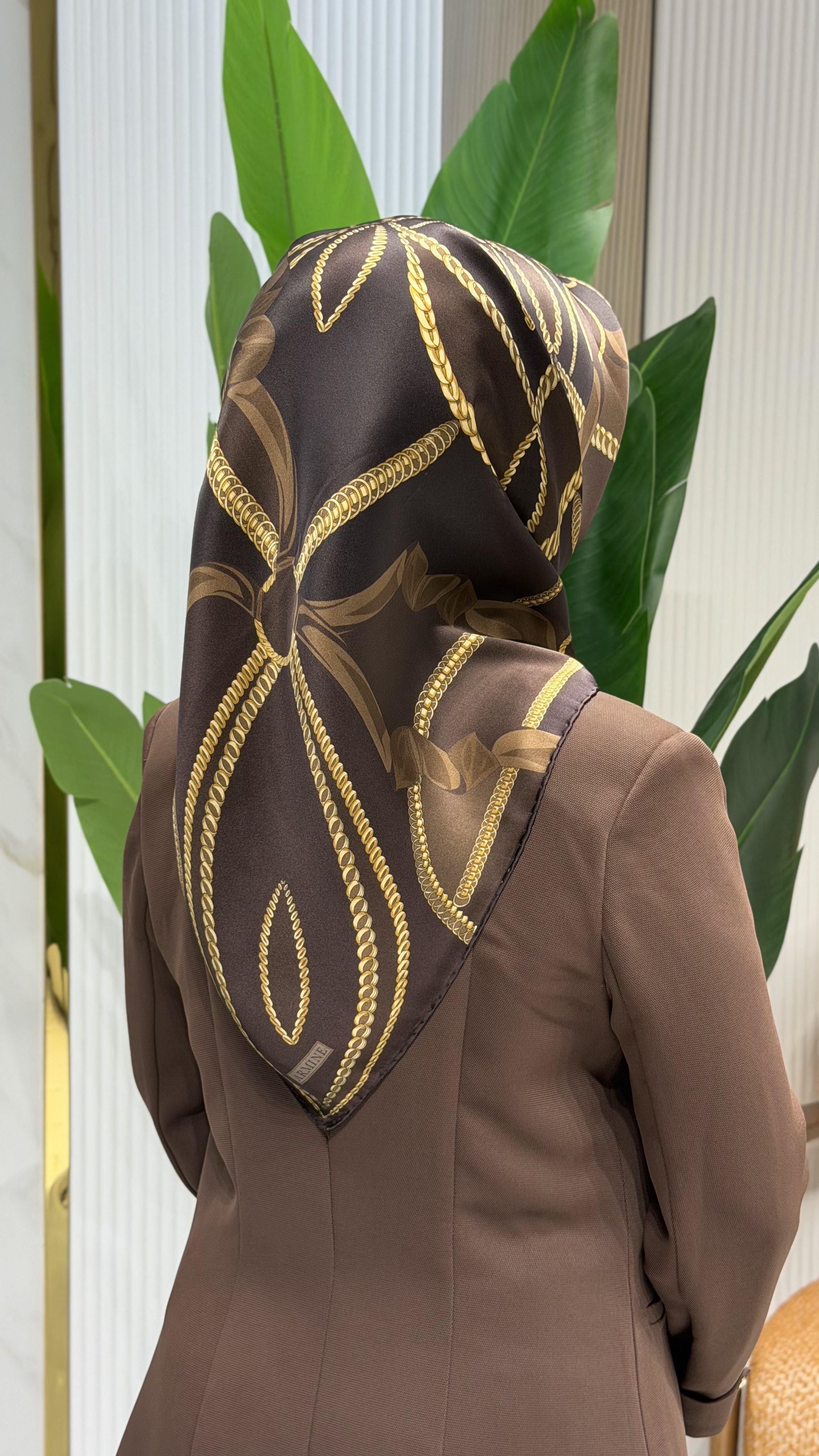 ARMİNE TWILL İPEK EŞARP - 9531-85