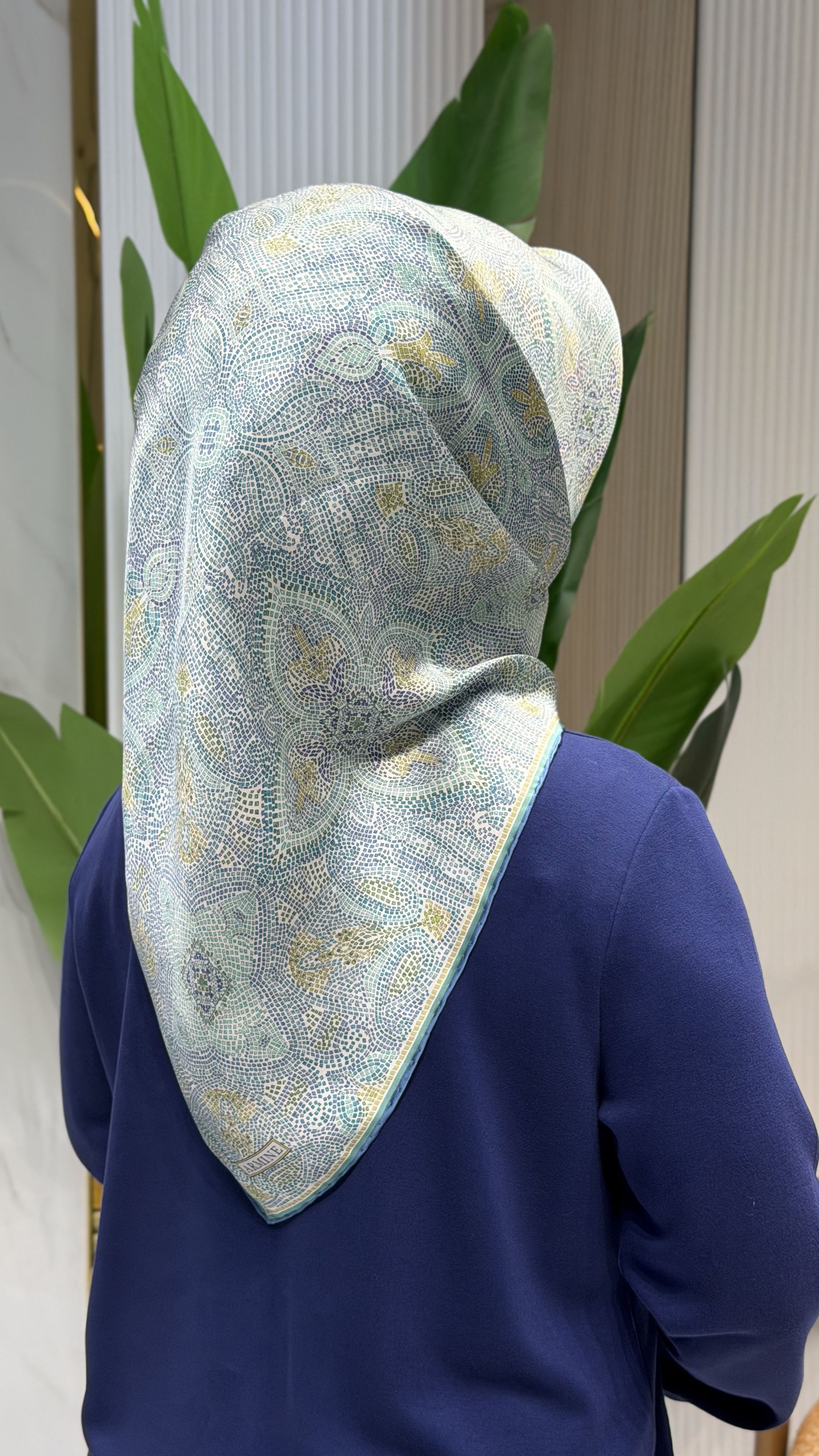 ARMINE TWILL İPEK EŞARP - 9540-3