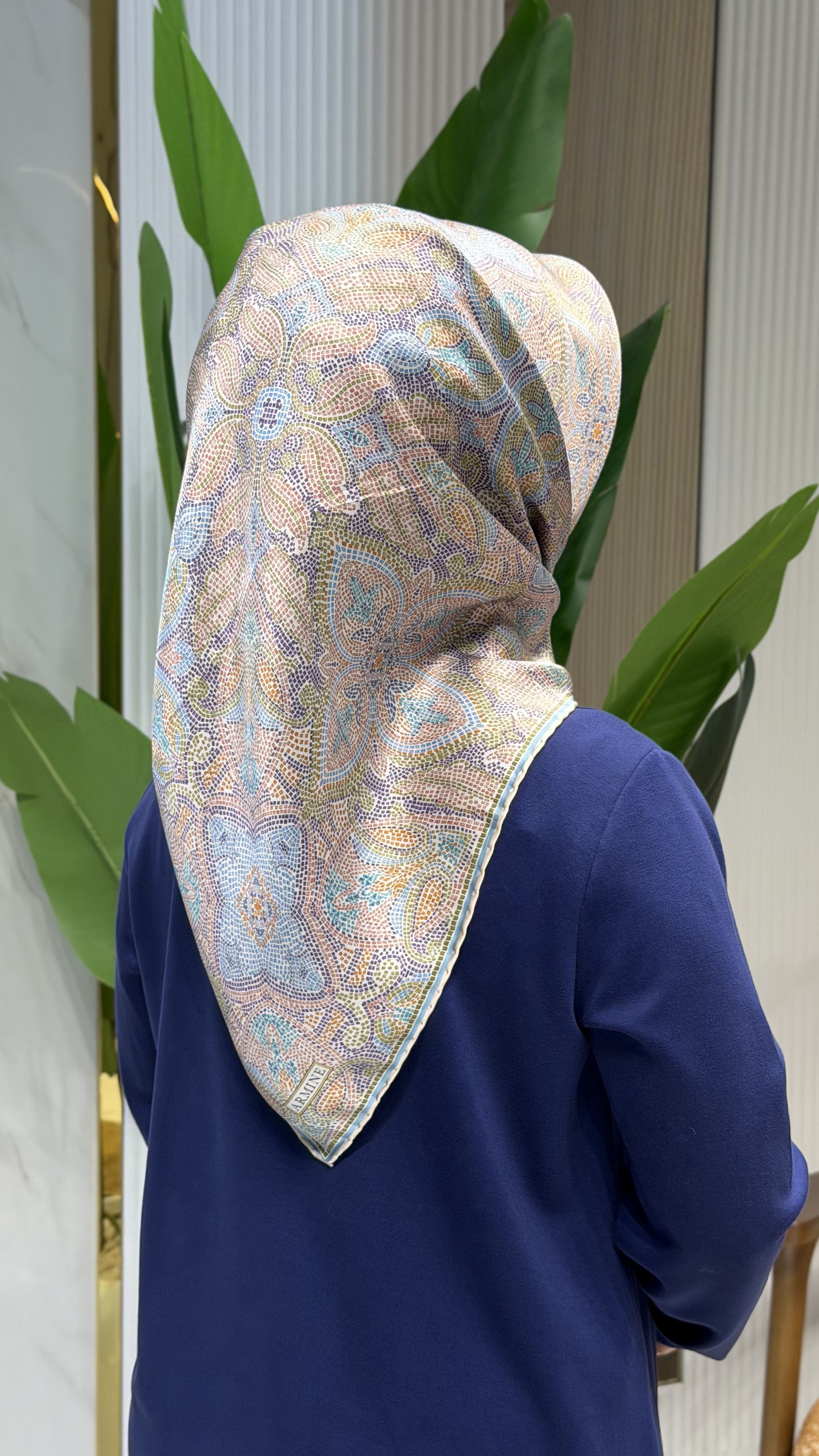 ARMINE TWILL İPEK EŞARP - 9540-33