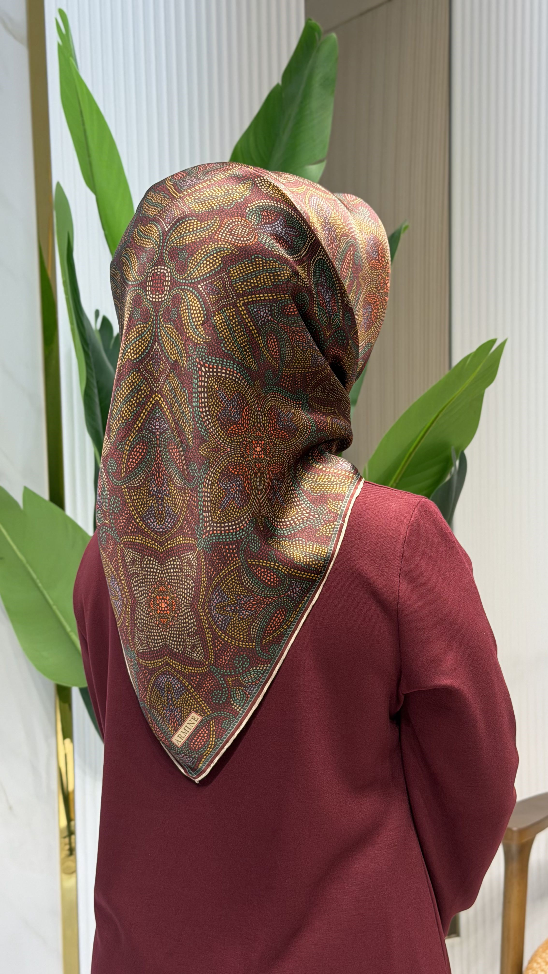 ARMINE TWILL İPEK EŞARP - 9540-34