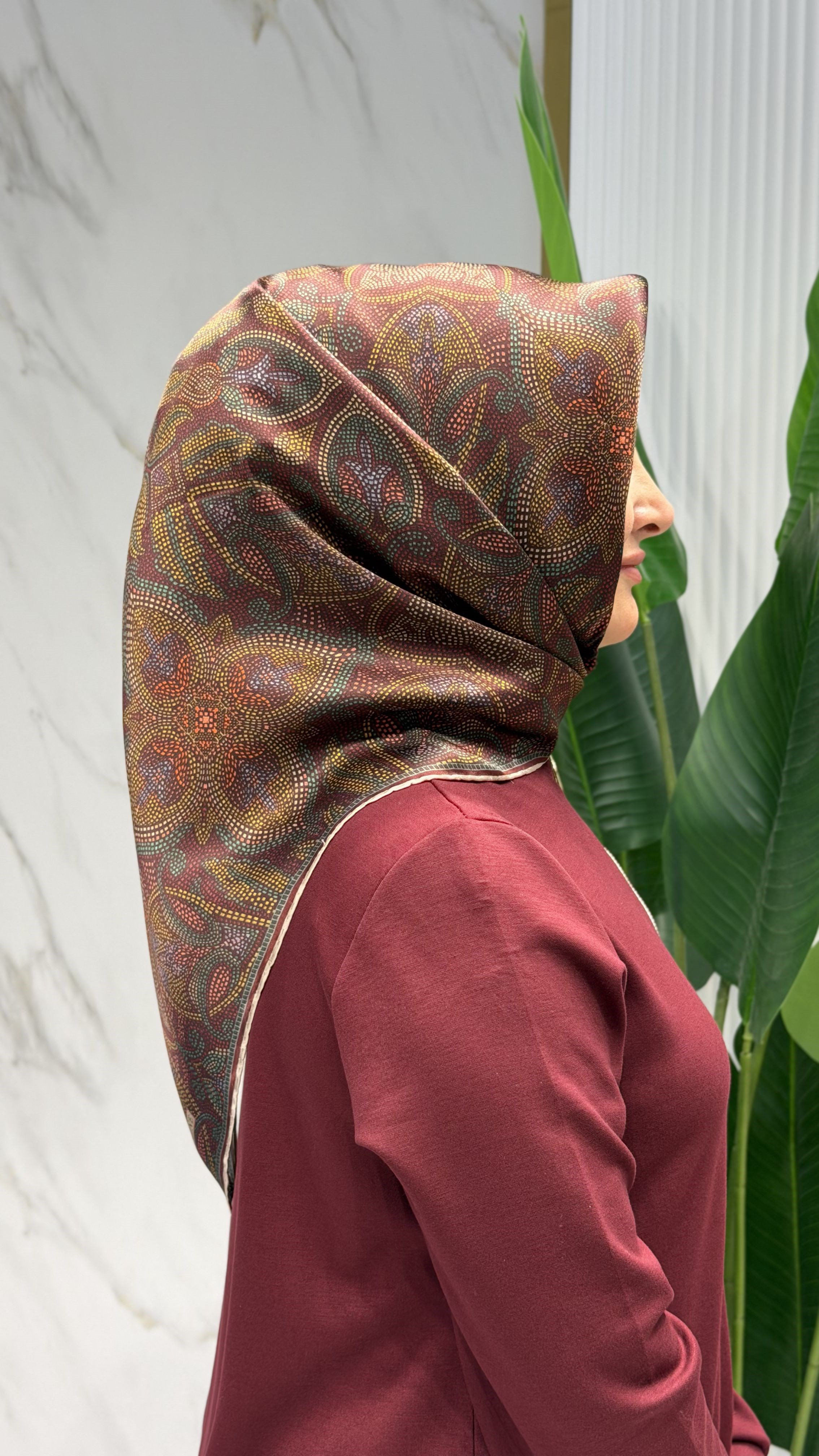 ARMINE TWILL İPEK EŞARP - 9540-34