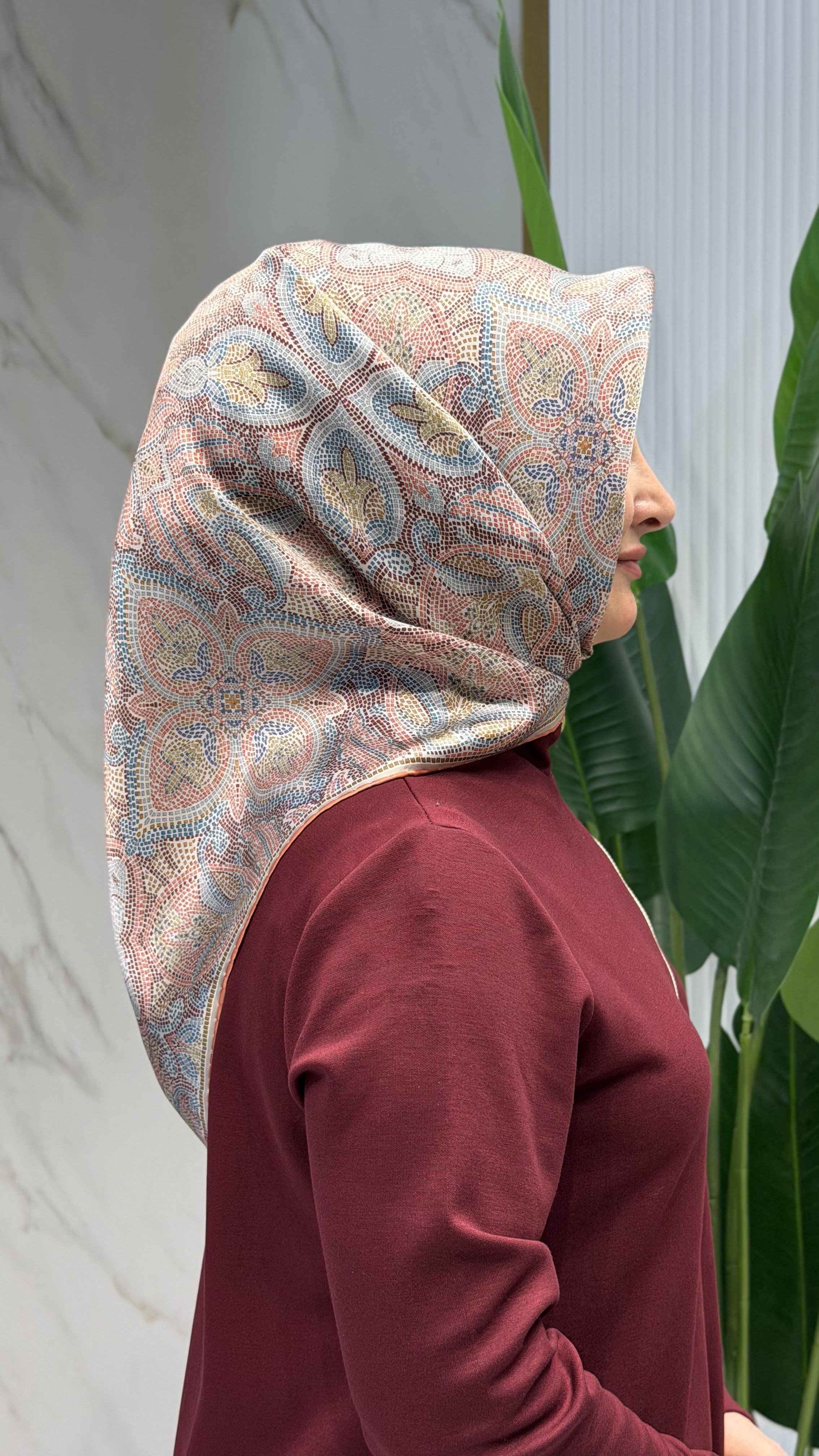 ARMINE TWILL İPEK EŞARP - 9540-36