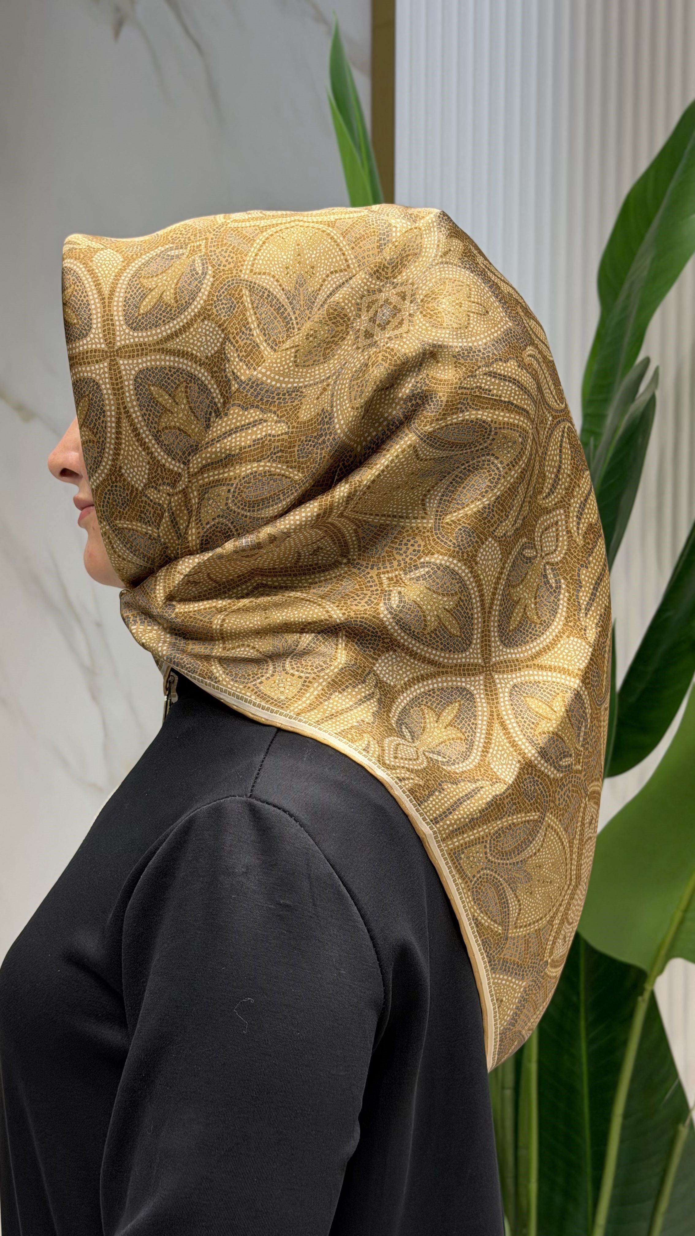 ARMINE TWILL İPEK EŞARP - 9540-5