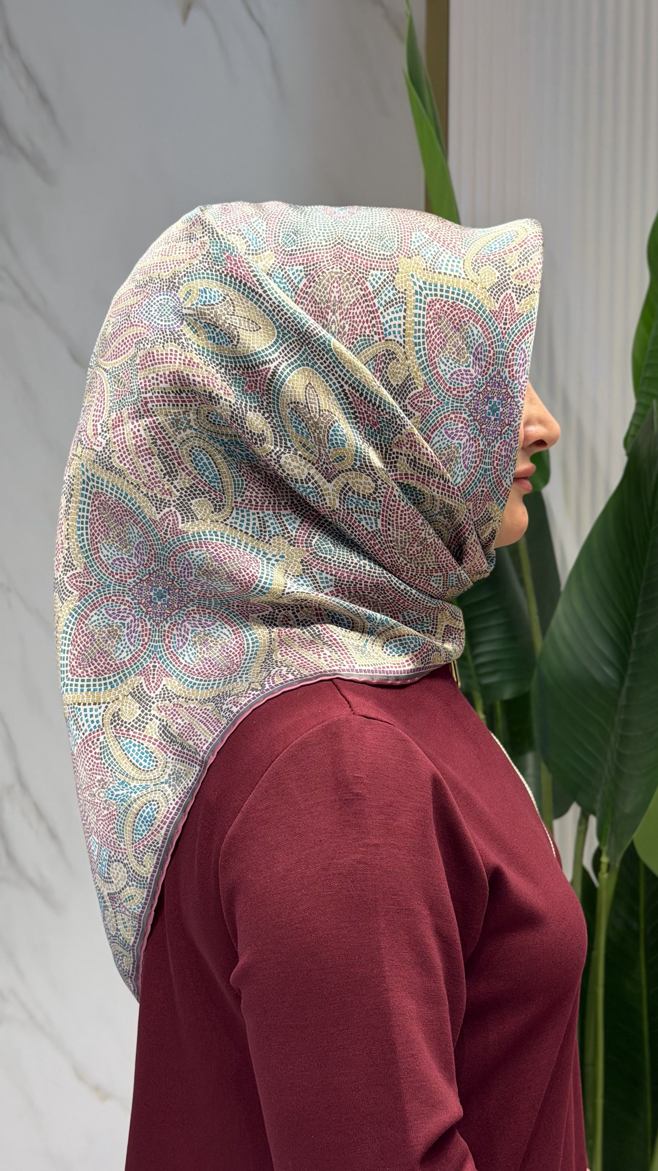 ARMINE TWILL İPEK EŞARP - 9540-85
