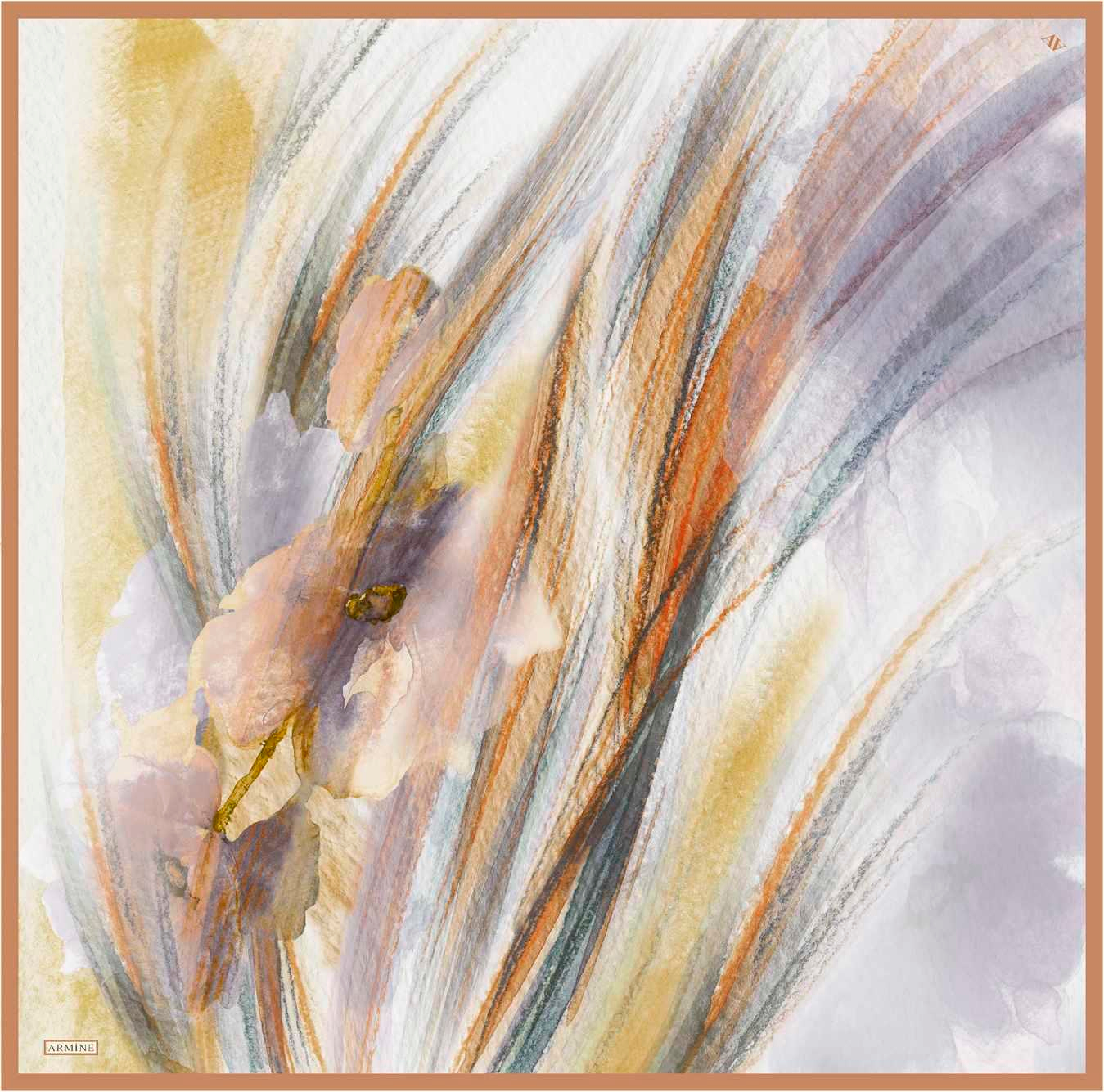 ARMİNE TWILL SAF İPEK EŞARP 9102D 